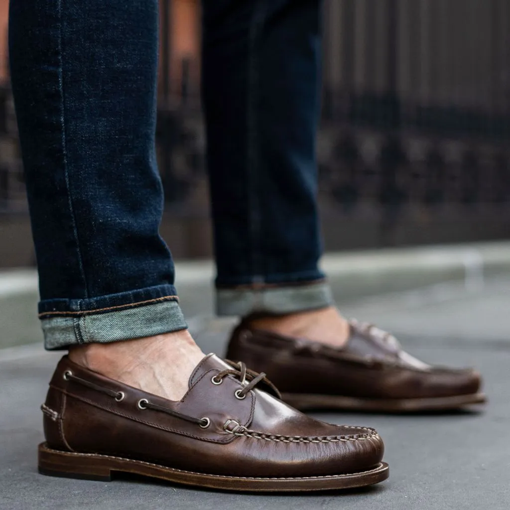 Loafer cousu main | Chocolat
