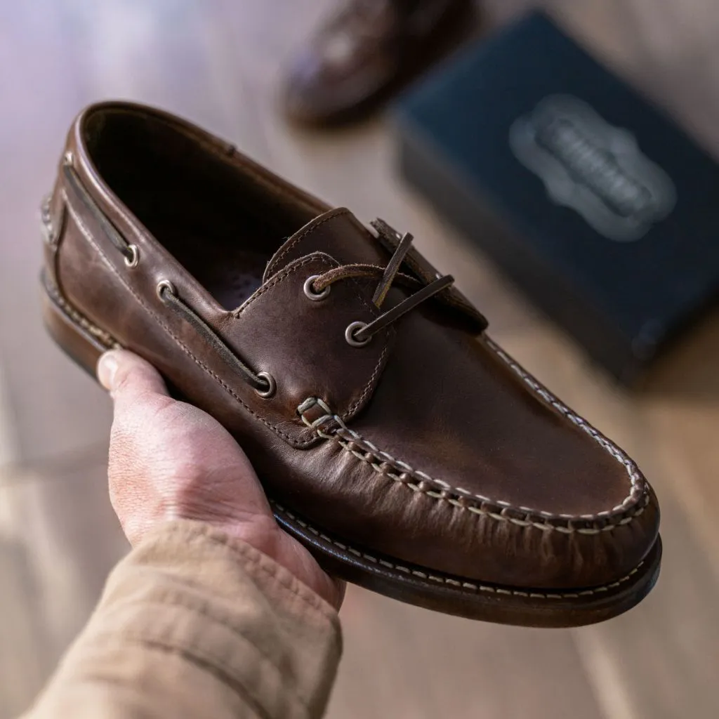 Loafer cousu main | Chocolat