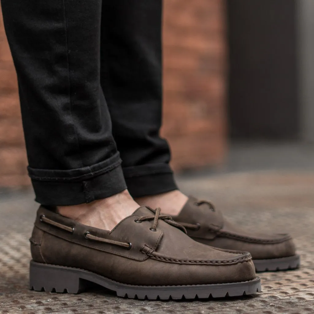 Loafer cousu main | Tabac