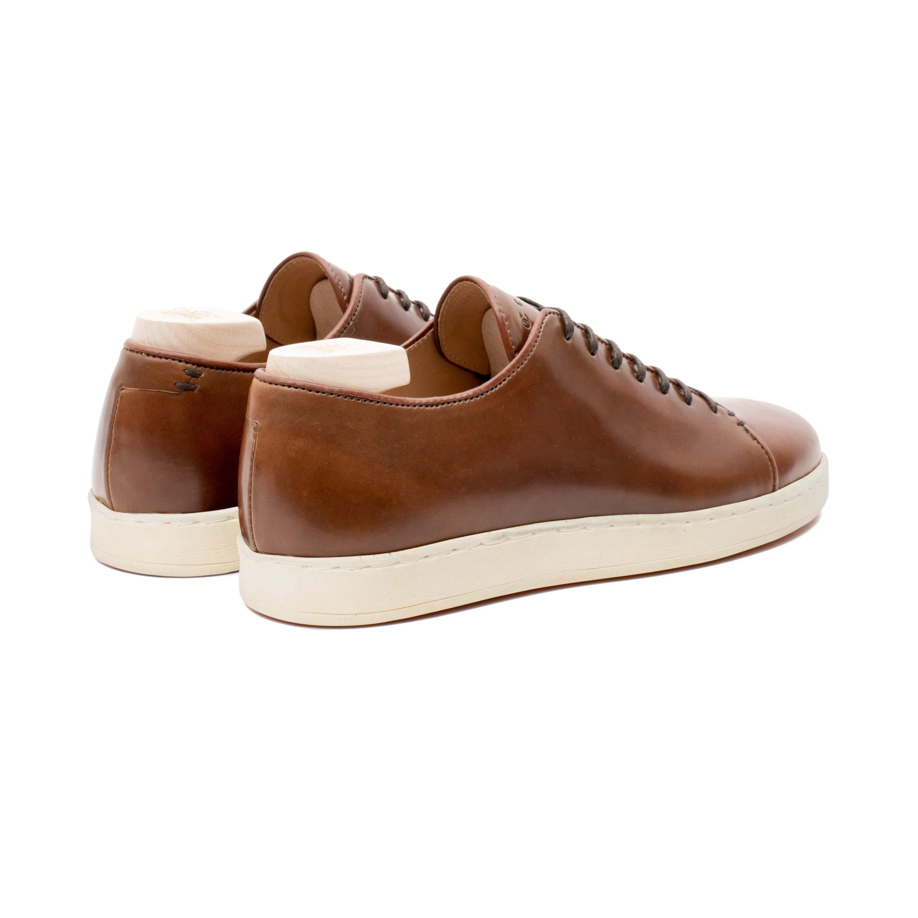 Harlestone Derby - Shell Cordovan Bourbon Horween - Pack de Soin Deluxe
