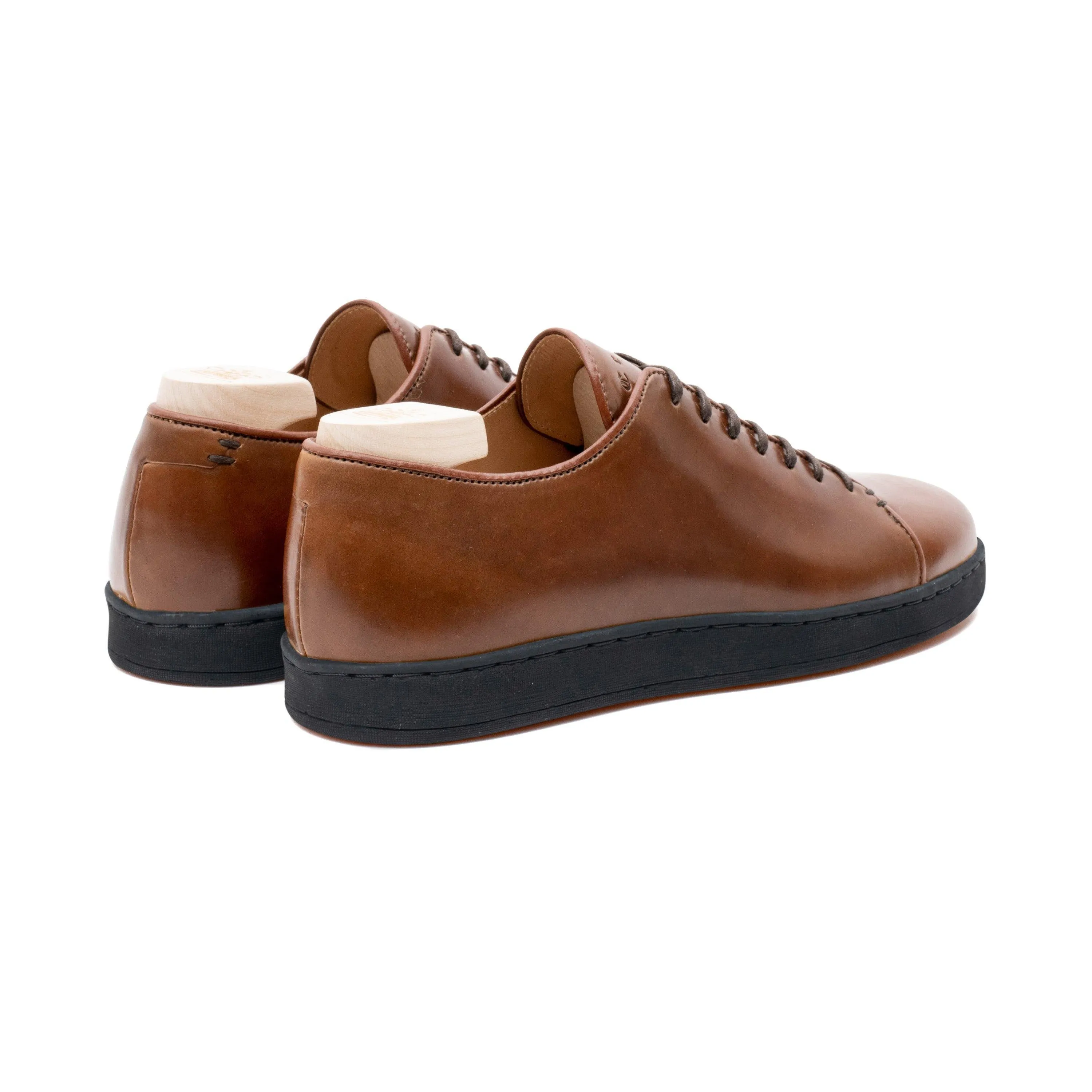 Harlestone Derby - Shell Cordovan Bourbon Horween - Pack de Soin Deluxe