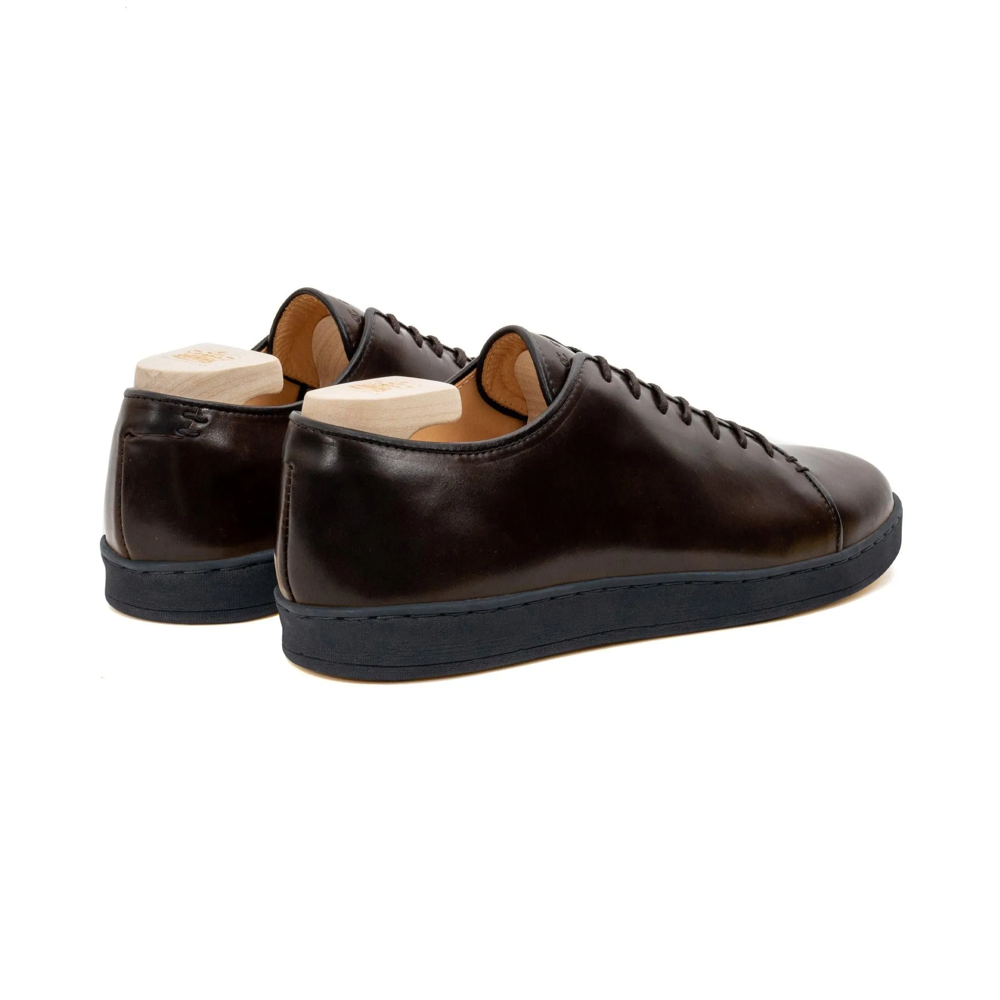 Harlestone Derby - Shell Cordovan Cognac Foncé Horween