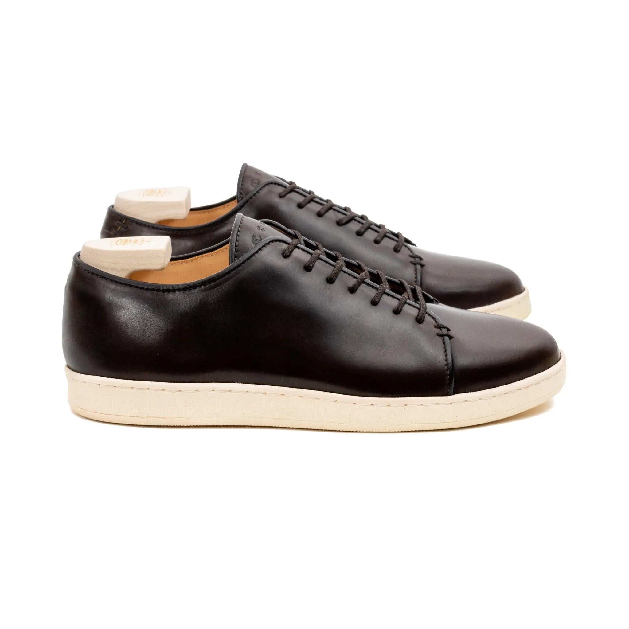 Harlestone Derby - Shell Cordovan Cognac Foncé Horween