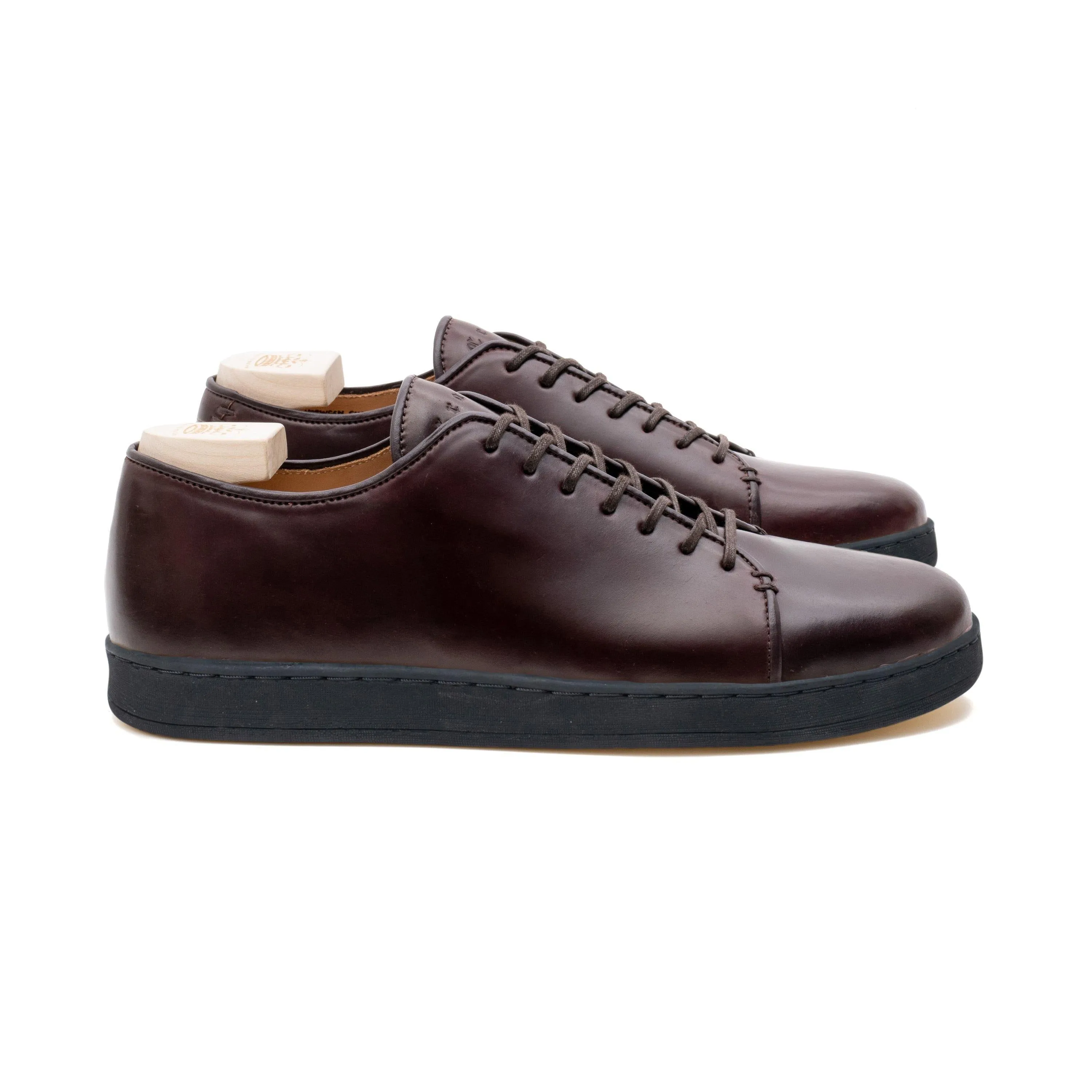 Harlestone Derby - Shell Cordovan Horween No 8 - Pack de Soin Deluxe