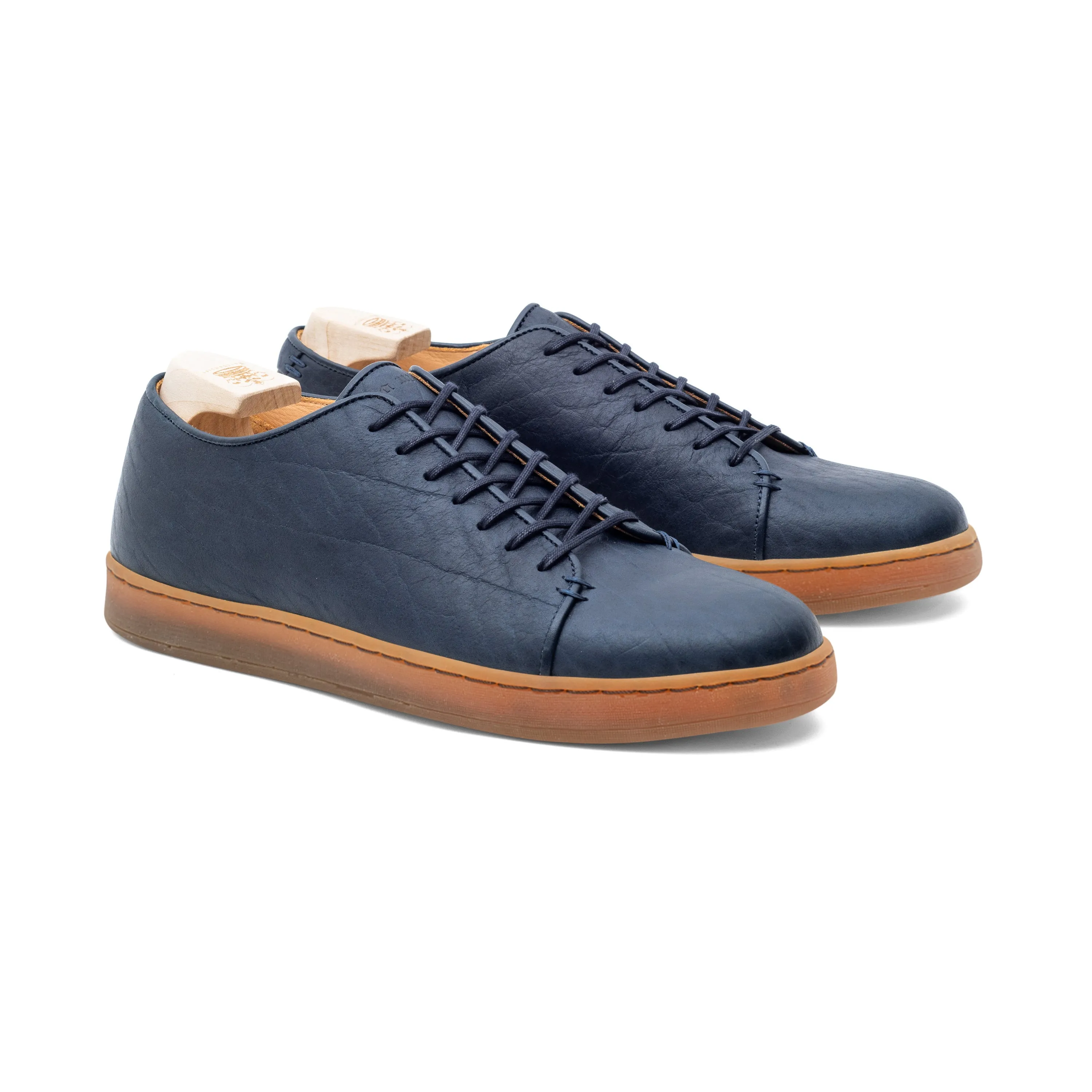 Harlestone Derby - Cuir Buffalo Horween à l'encre