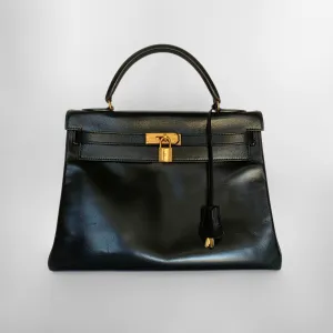 Hermès Kelly 32 Box Calf Leather