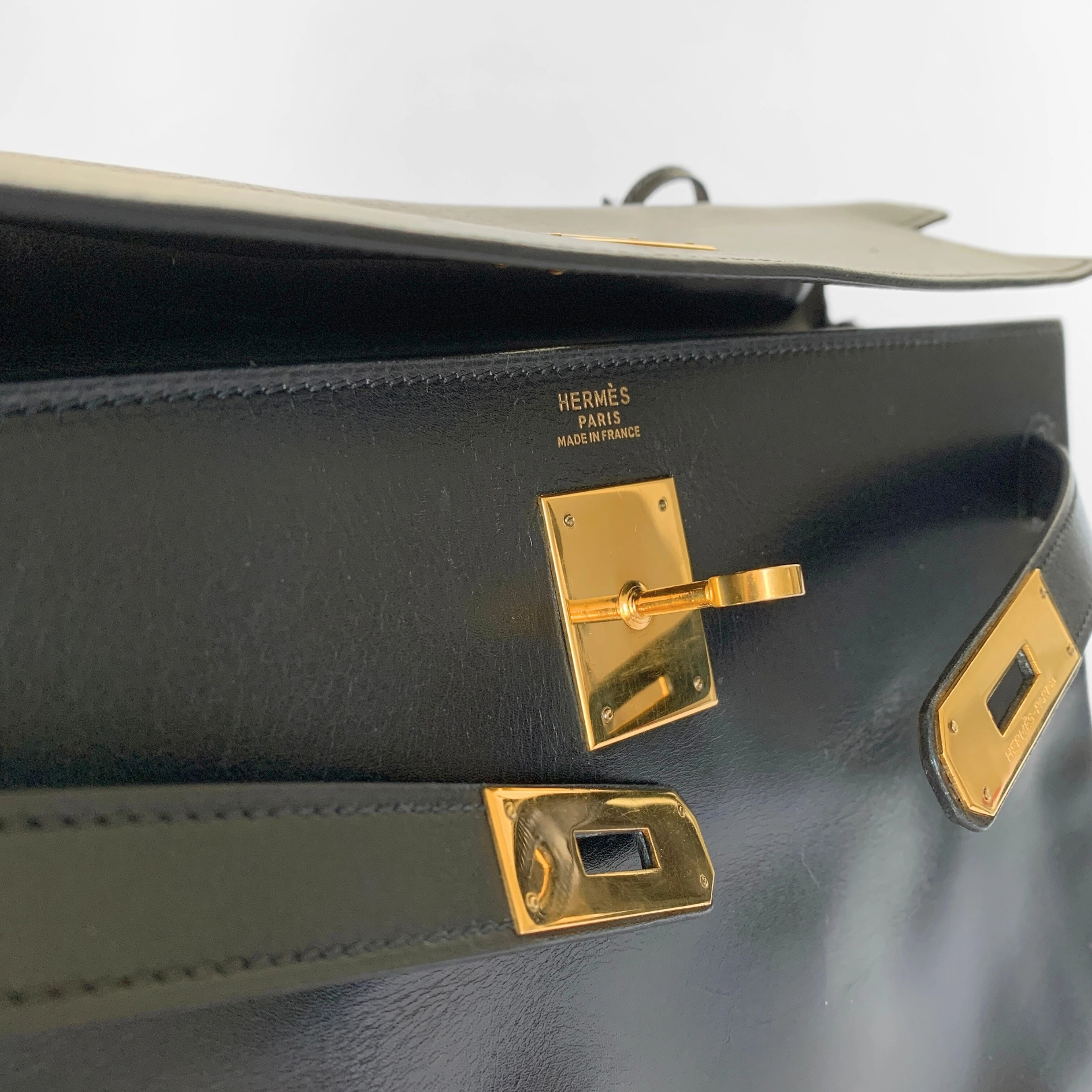 Hermès Kelly 32 en cuir Box Calf