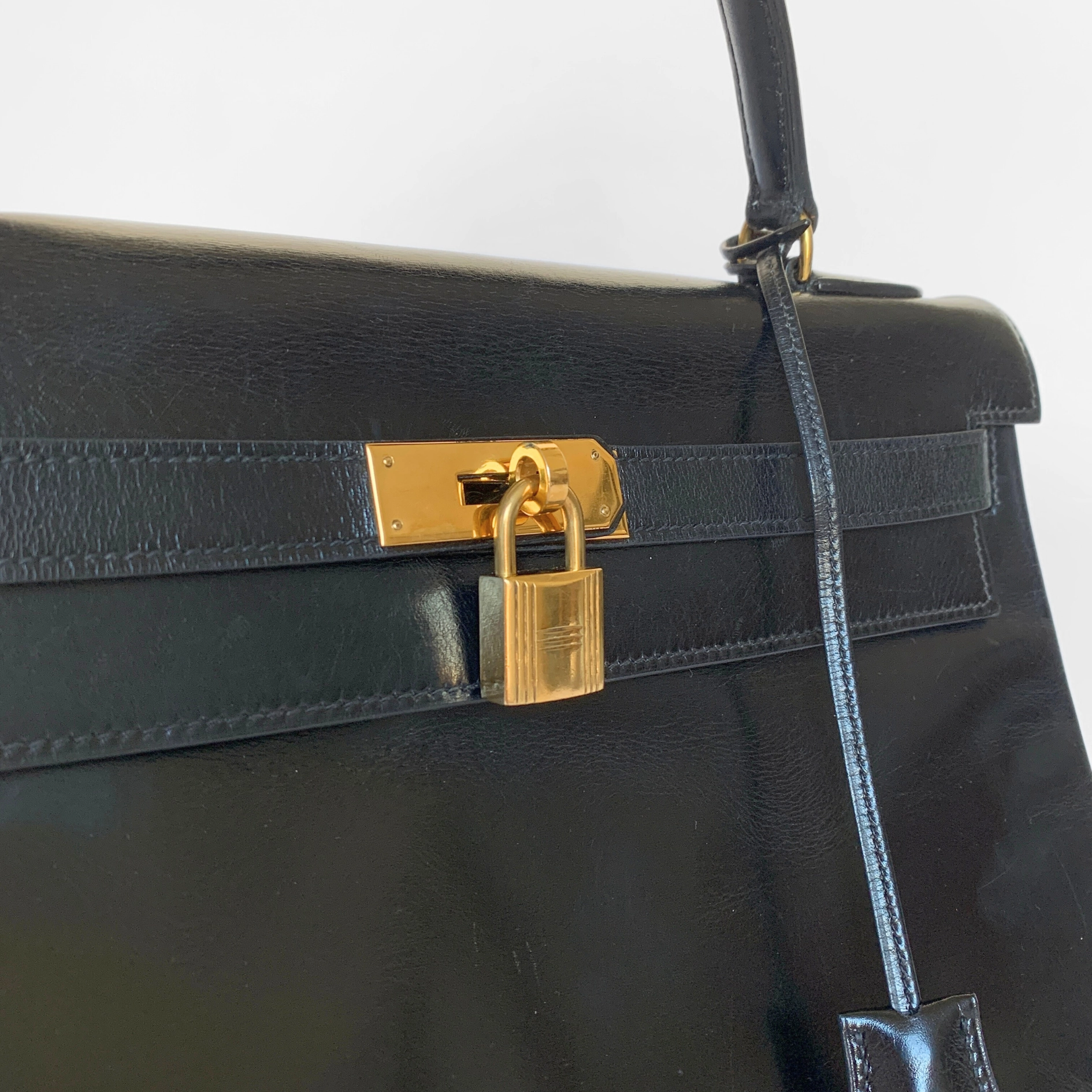 Hermès Kelly 32 en cuir Box Calf
