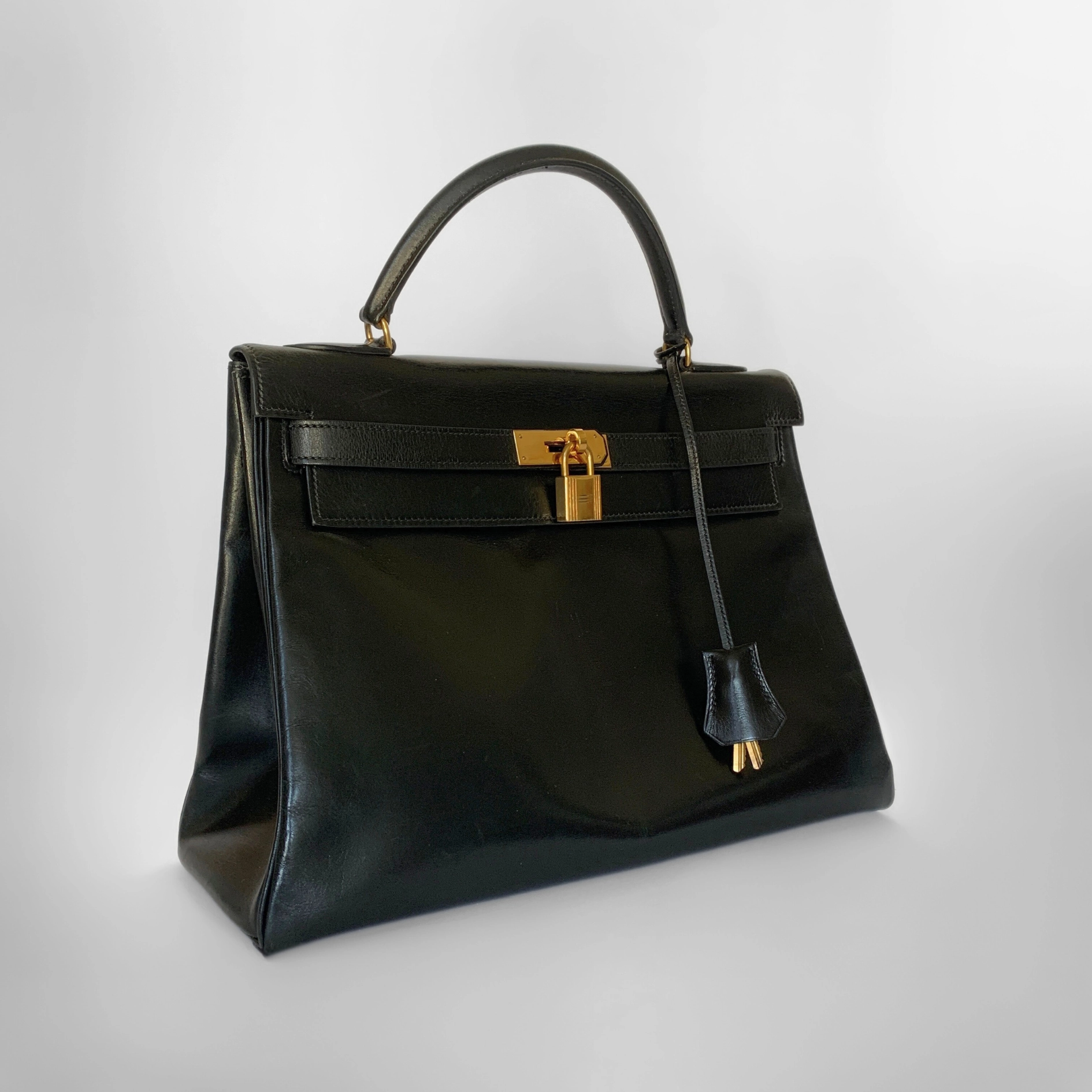 Hermès Kelly 32 en cuir Box Calf