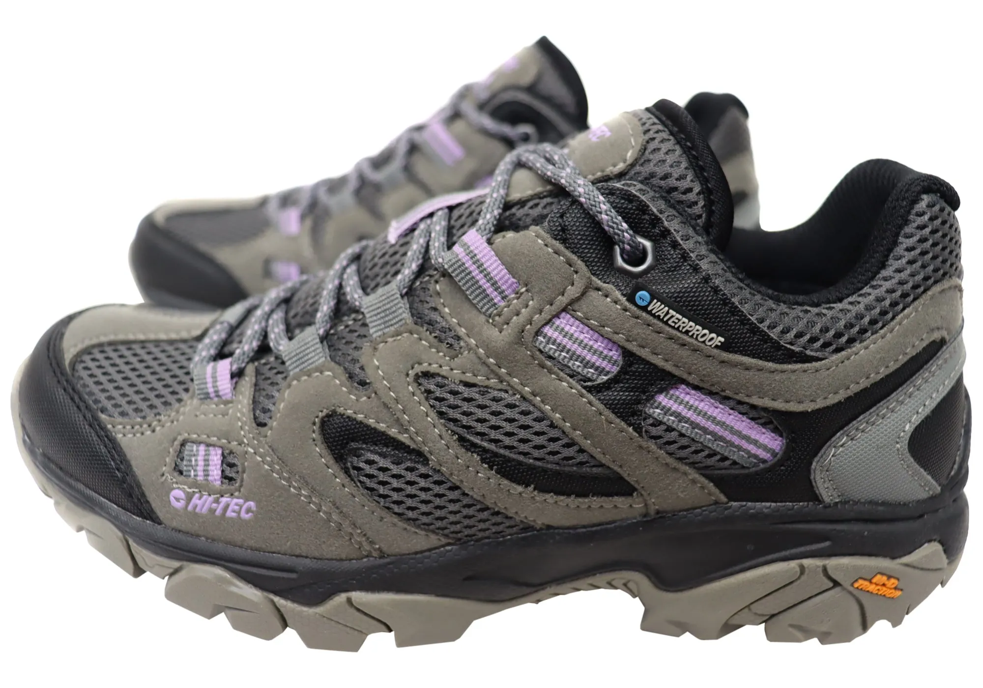 Chaussures de randonnée confortables imperméables légères basses Ravus Vent Lite pour femmes Hi Tec