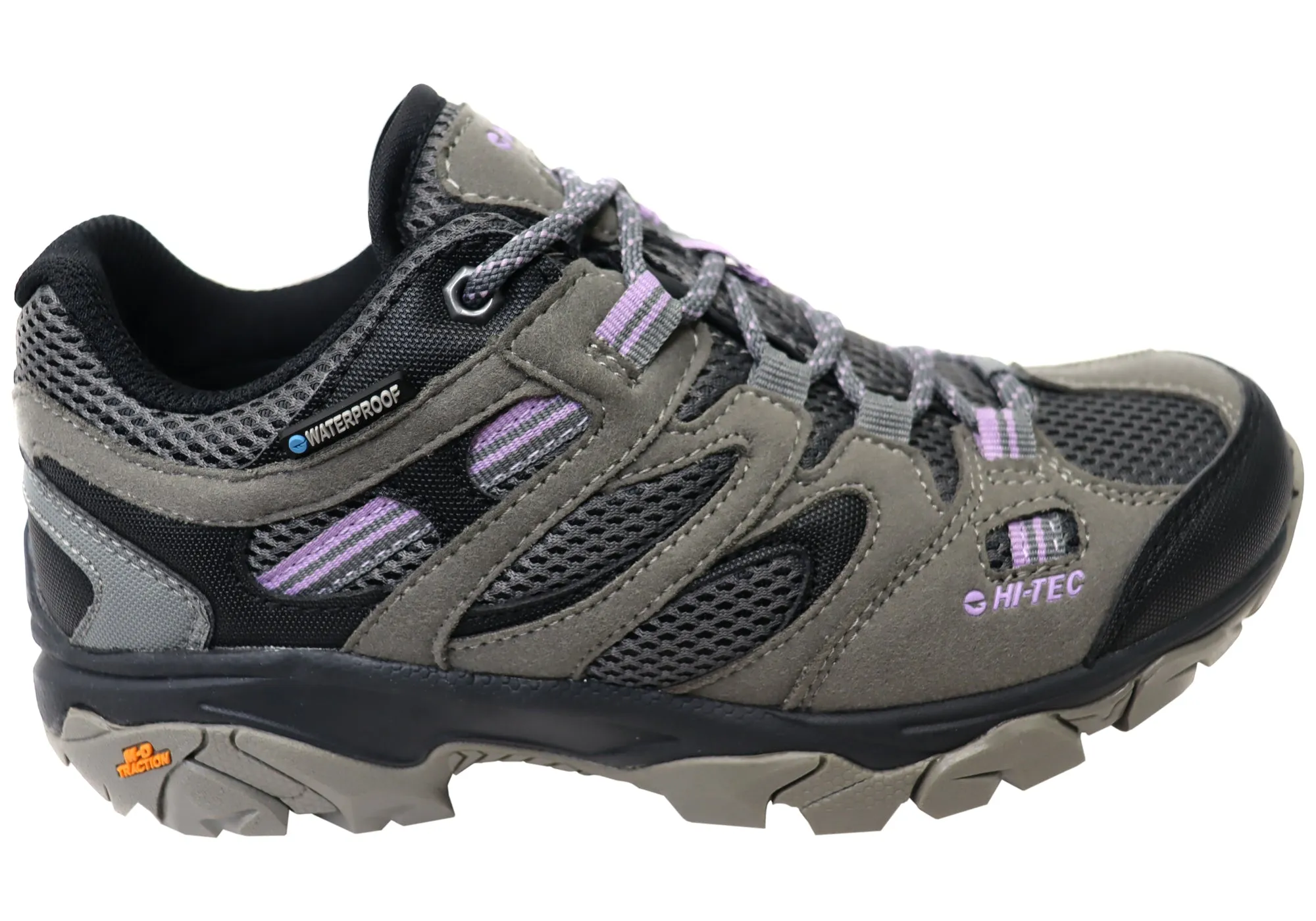 Chaussures de randonnée confortables imperméables légères basses Ravus Vent Lite pour femmes Hi Tec