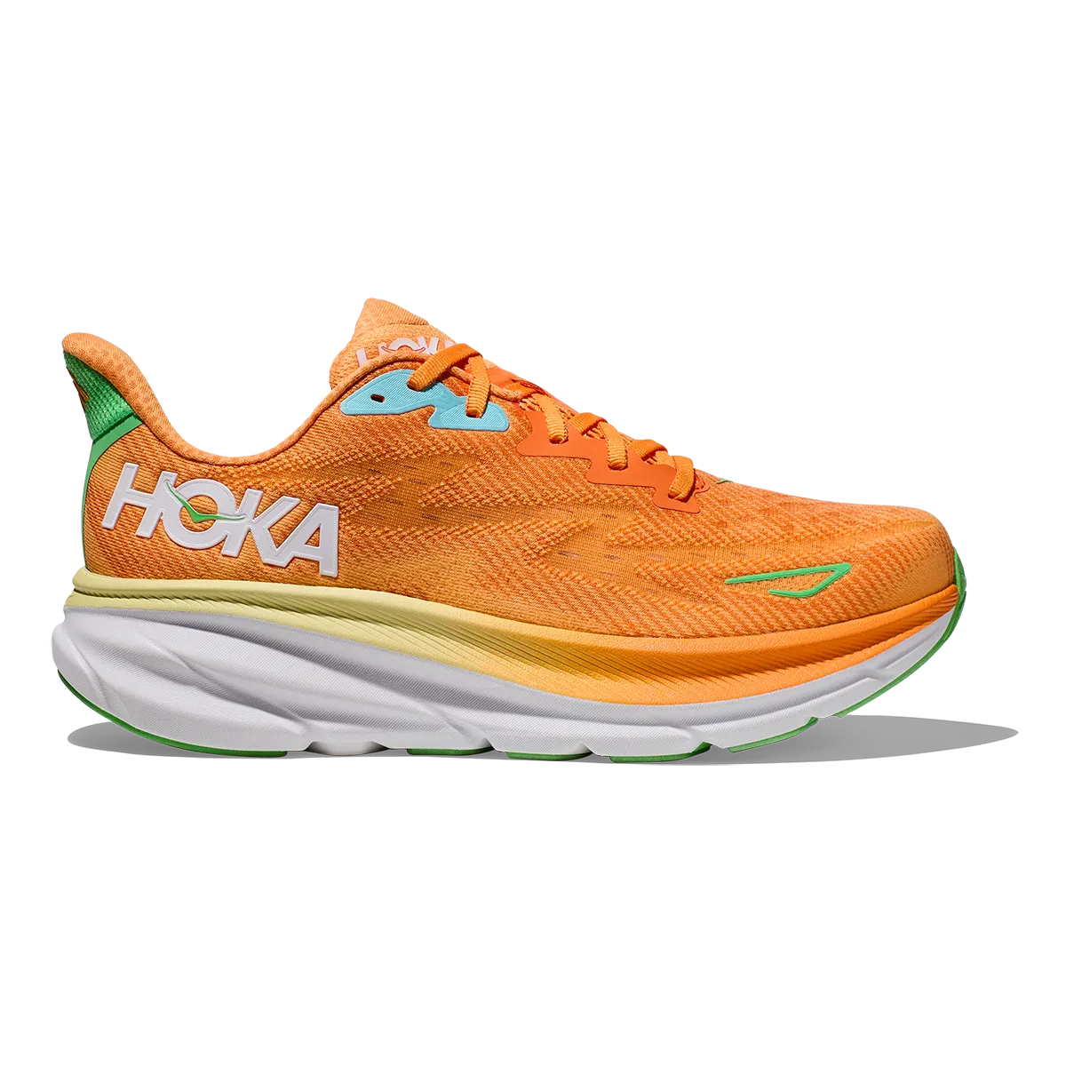 Hoka Clifton 9 - Éruption solaire - Sorbet