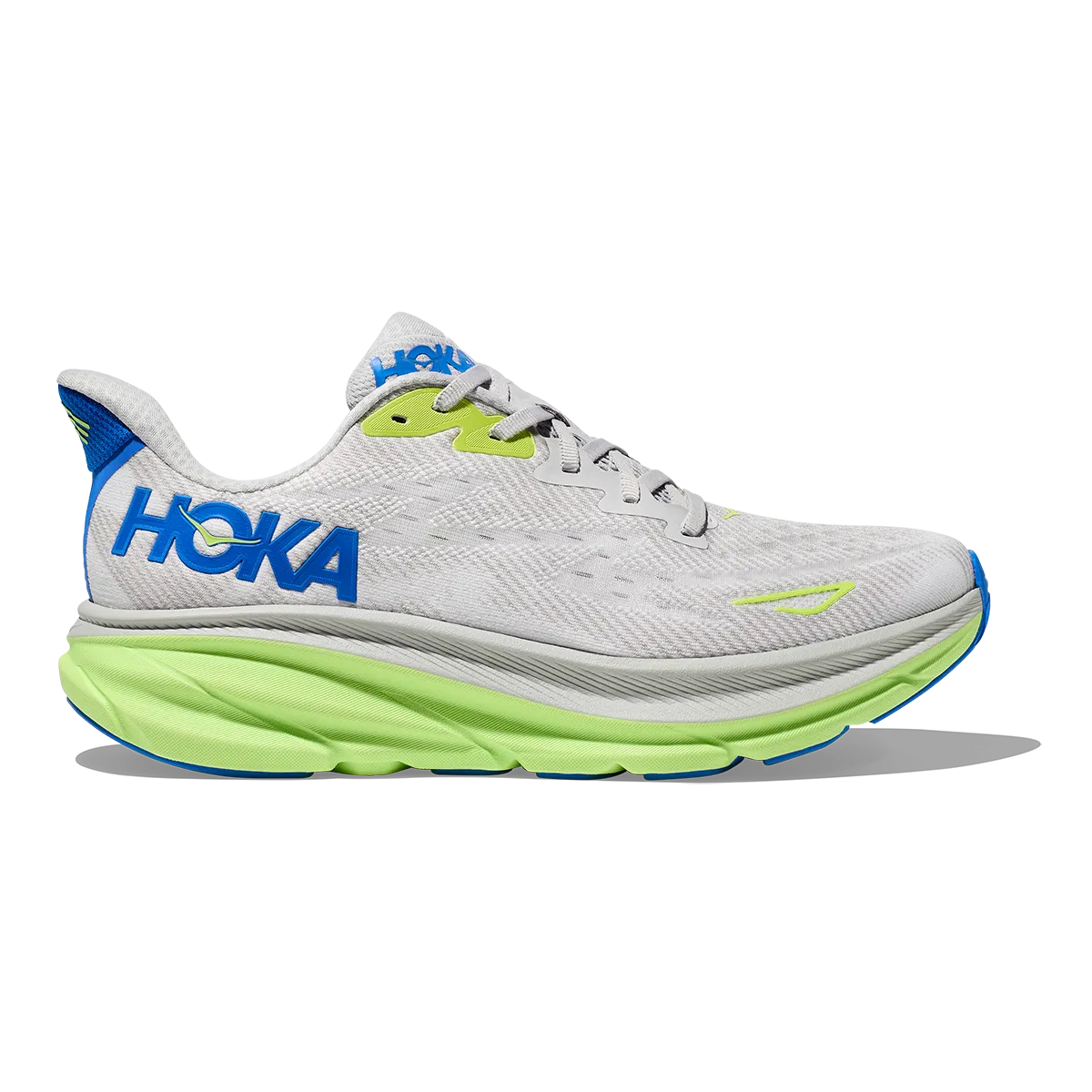 Hoka Clifton 9 - Poussière d'étoiles - Cobalt électrique