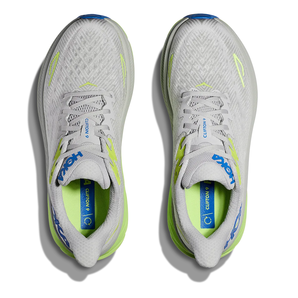 Hoka Clifton 9 - Poussière d'étoiles - Cobalt électrique