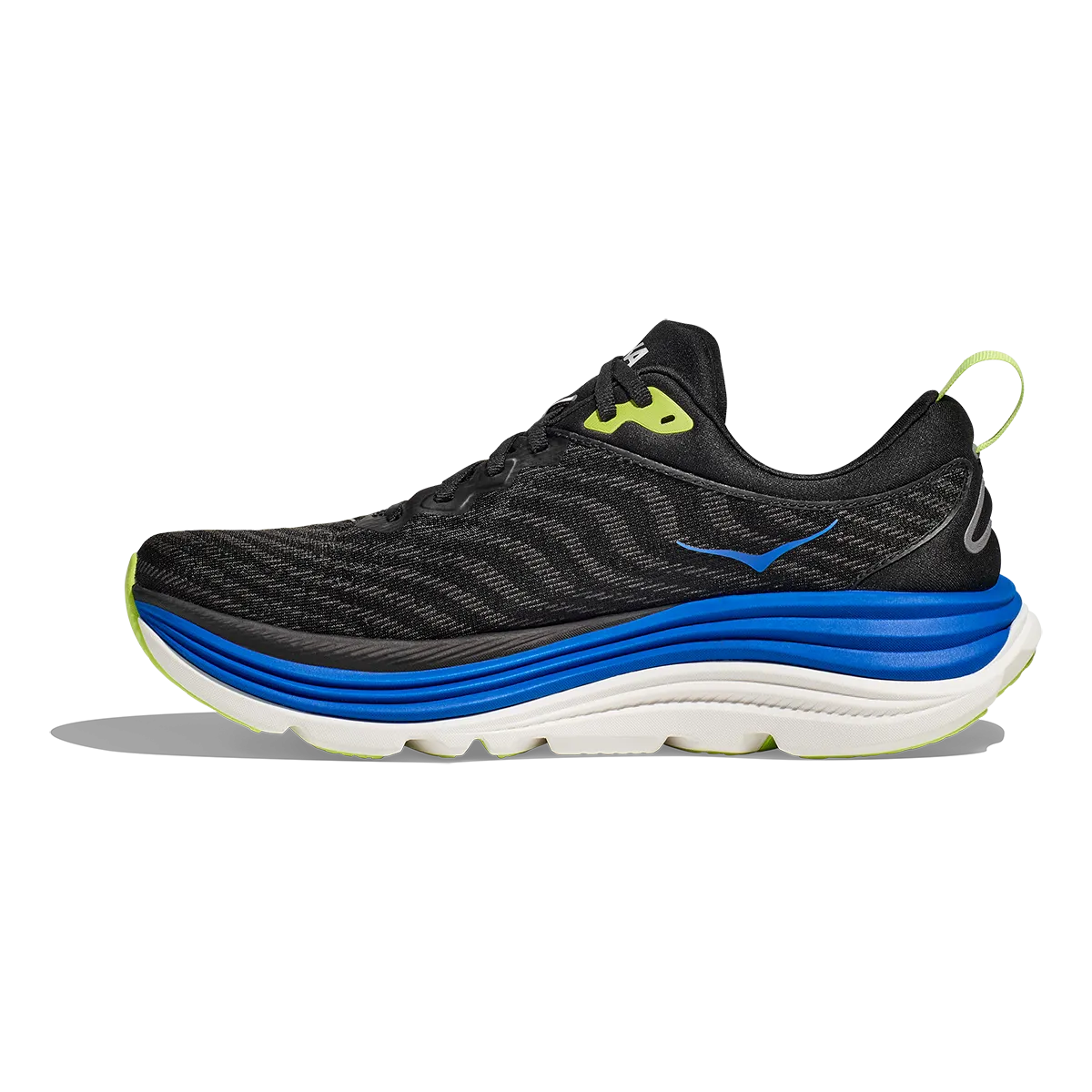 Hoka Gaviota 5 - Noir - Cobalt Électrique