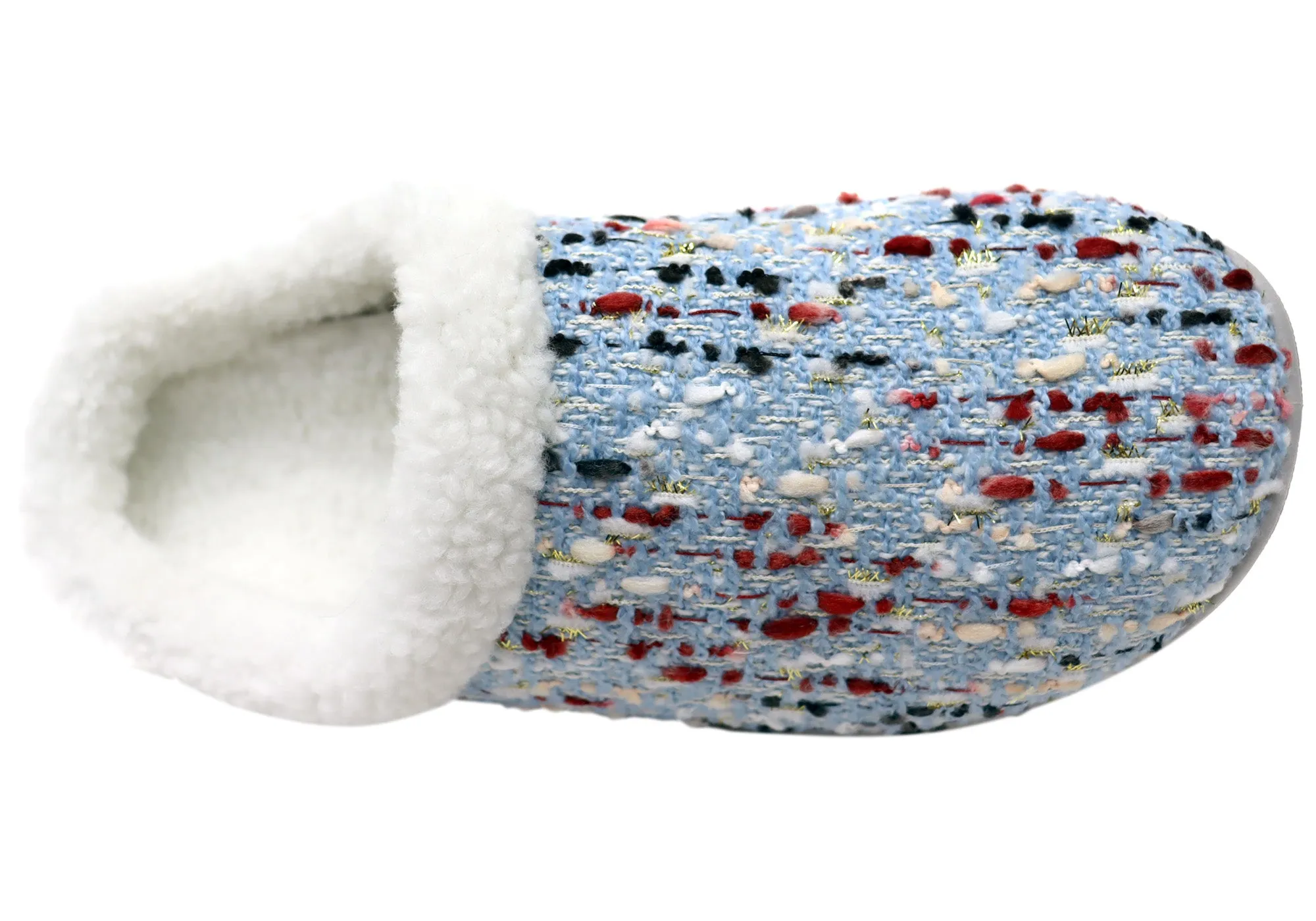 Chaussons Femme Homyped Glade Confortables et Soutenants à Dos Ouvert