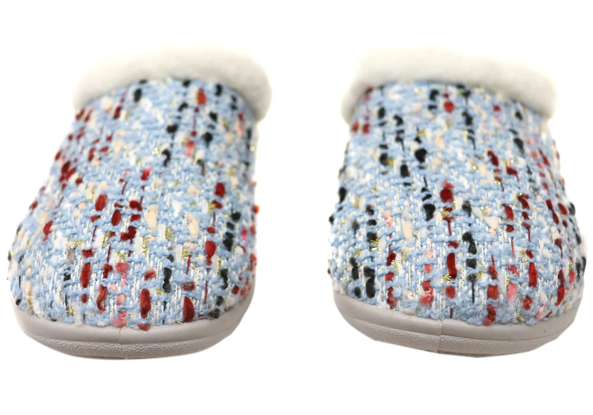 Chaussons Femme Homyped Glade Confortables et Soutenants à Dos Ouvert