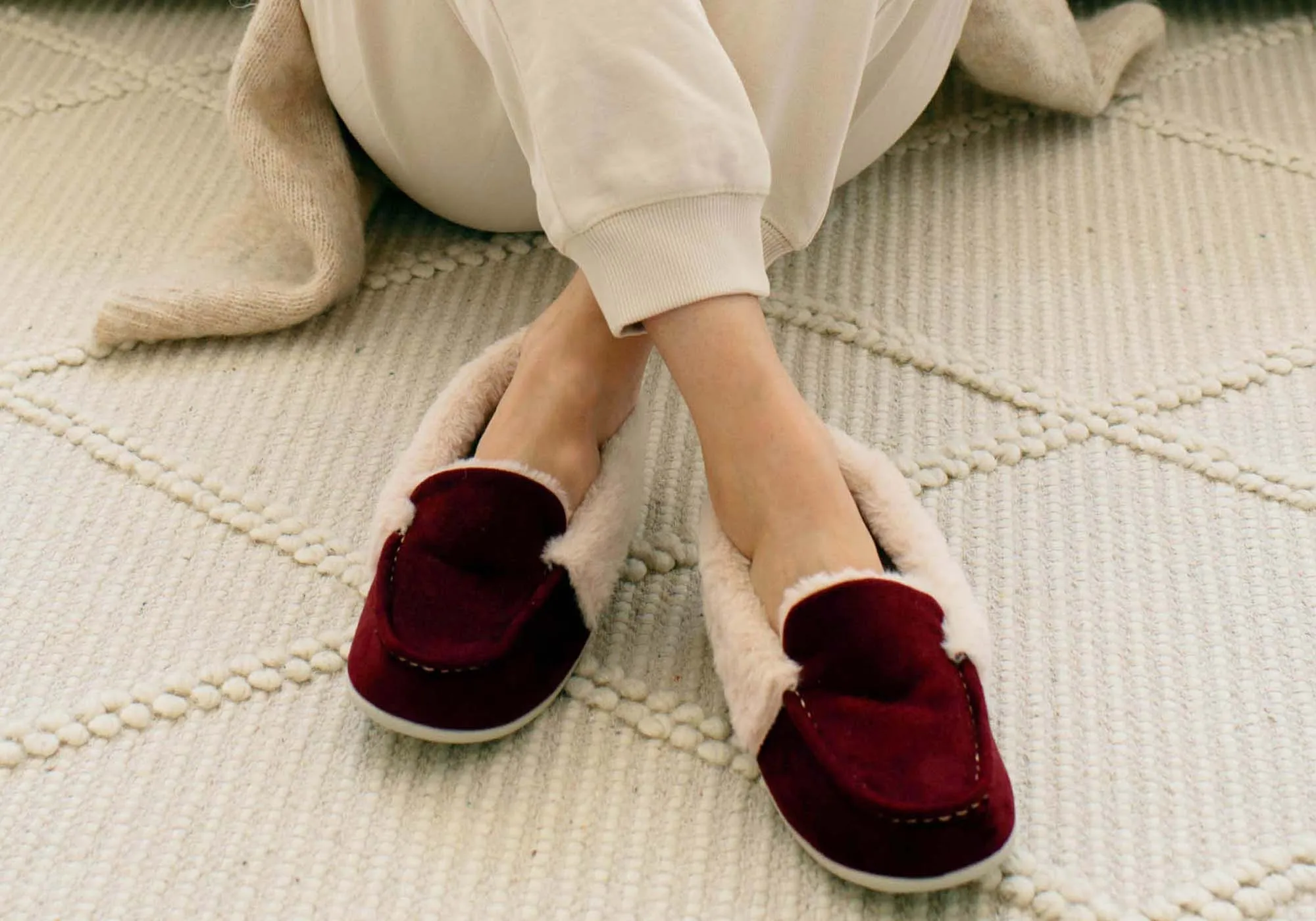 Homyped Holly Moc Chaussons Femme Confortables et Soutenants Chaussures Homyped