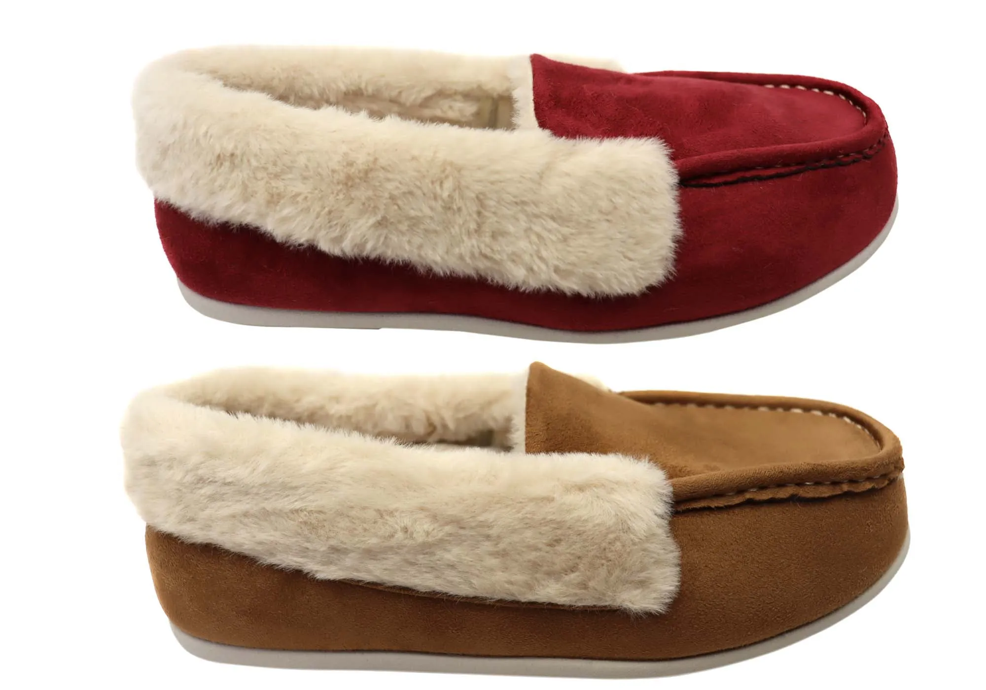 Homyped Holly Moc Chaussons Femme Confortables et Soutenants Chaussures Homyped