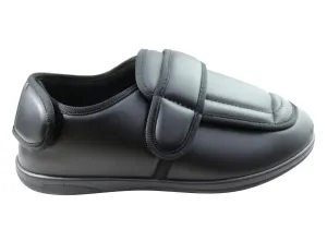Homyped Mens Arnold Outdoor Extra Extra Wide Slippers Homyped Shoes