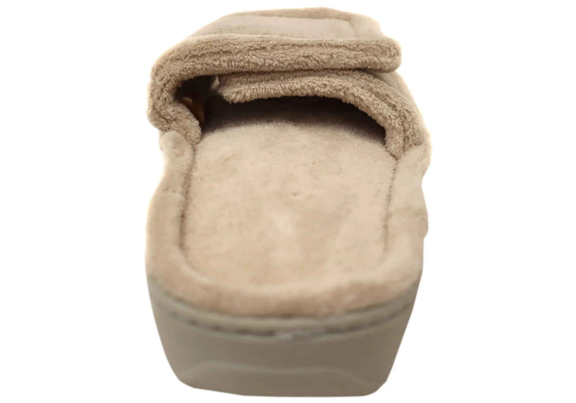 Homyped Una Strap Chaussons Femme Confortables à Large Largeur et Bout Ouvert