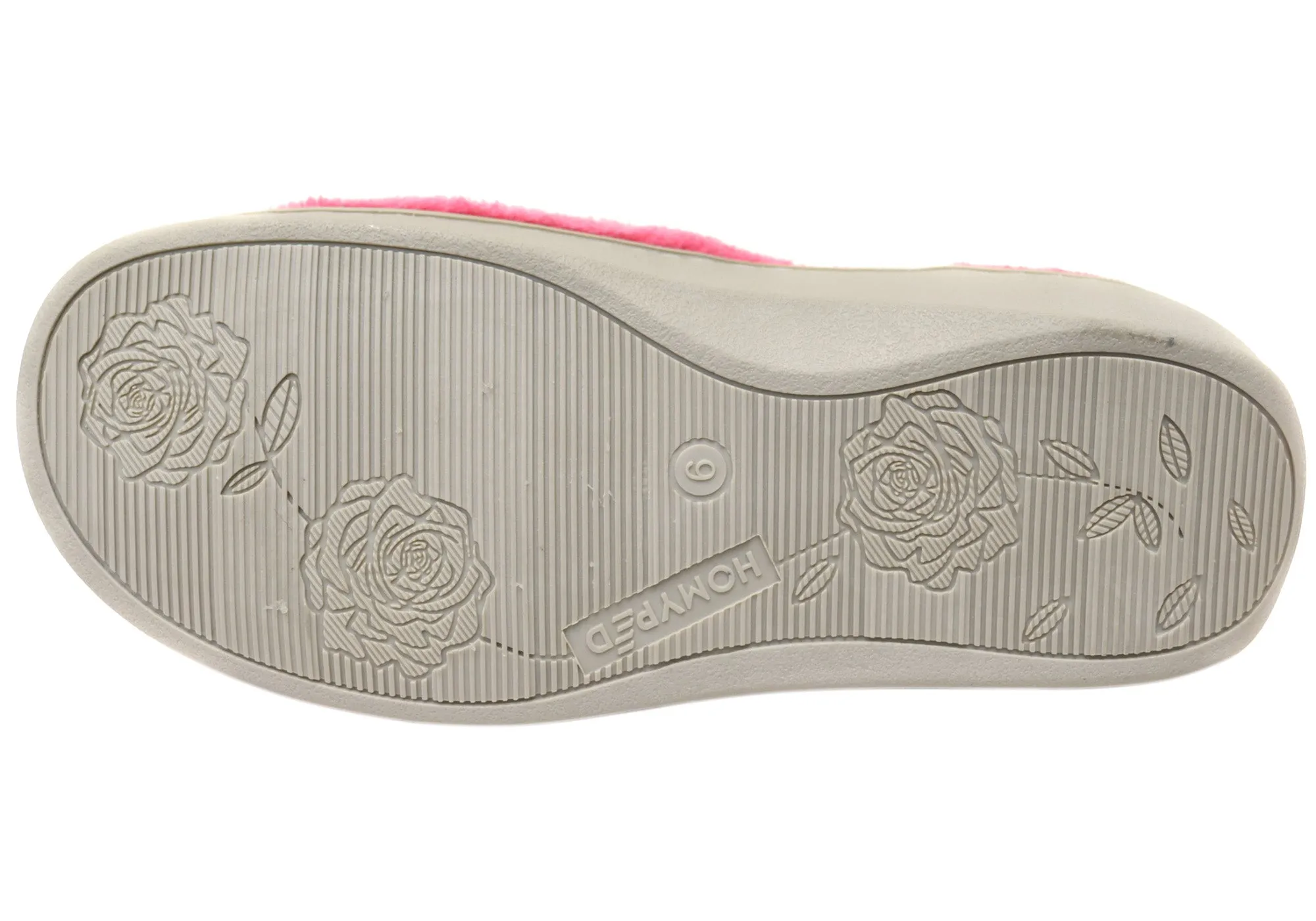 Homyped Una Strap Chaussons Femme Confortables à Large Largeur et Bout Ouvert