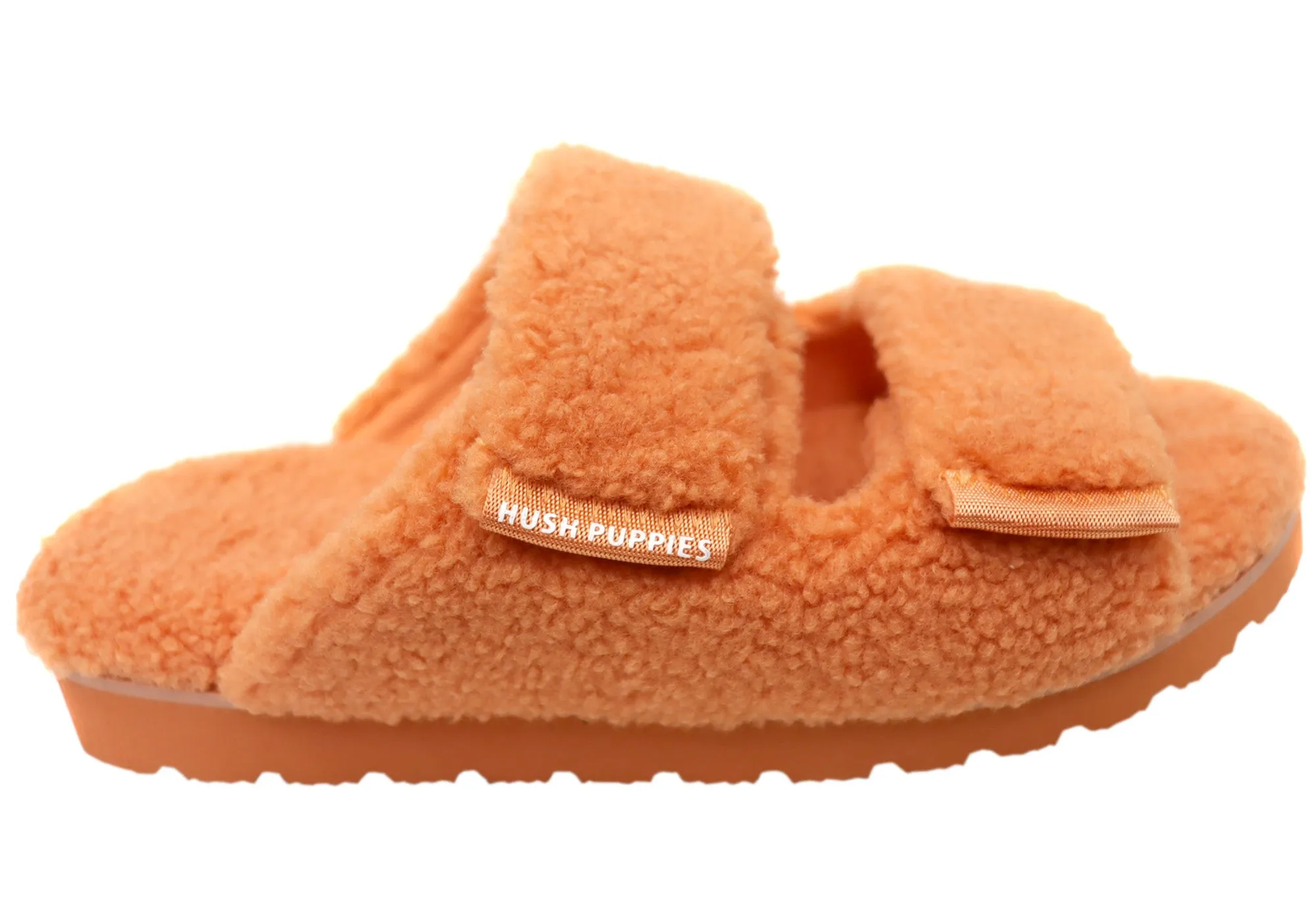 Hush Puppies Chaussons Femme Confortables à Bout Ouvert Doux Hush Puppies