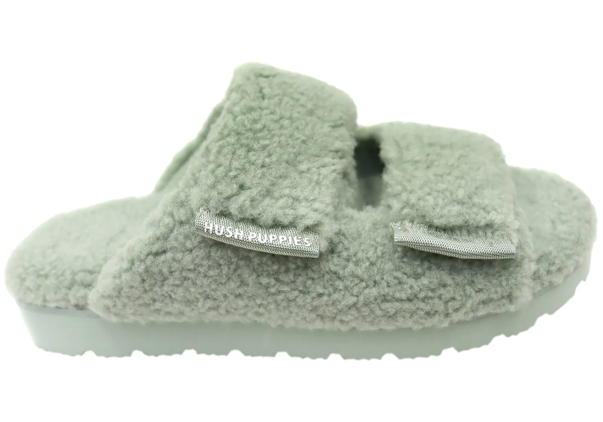 Hush Puppies Chaussons Femme Confortables à Bout Ouvert Doux Hush Puppies