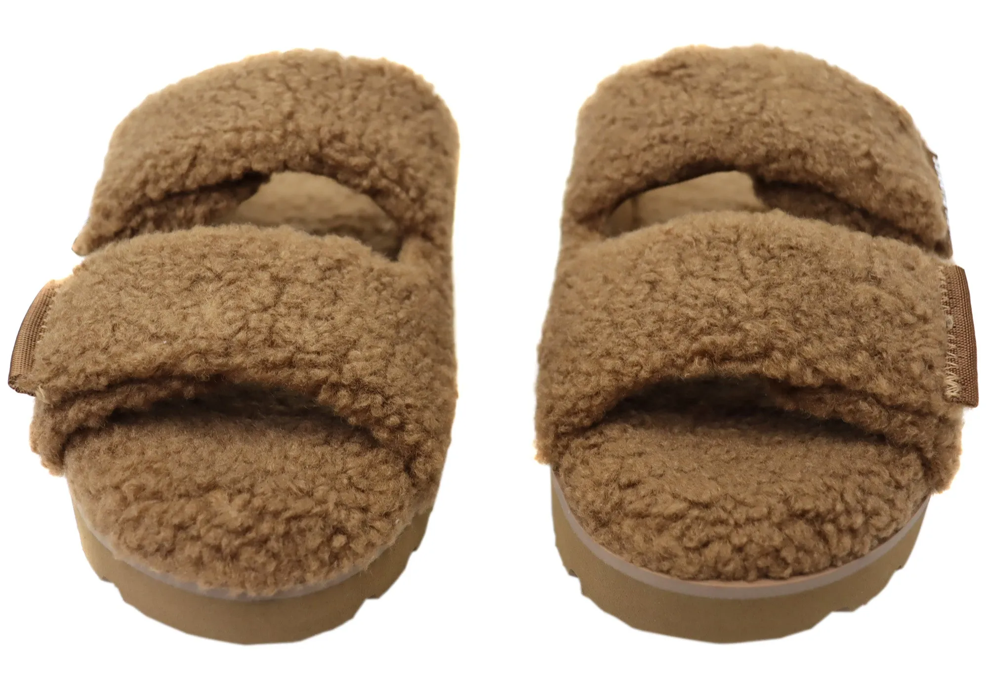 Hush Puppies Chaussons Femme Confortables à Bout Ouvert Doux Hush Puppies