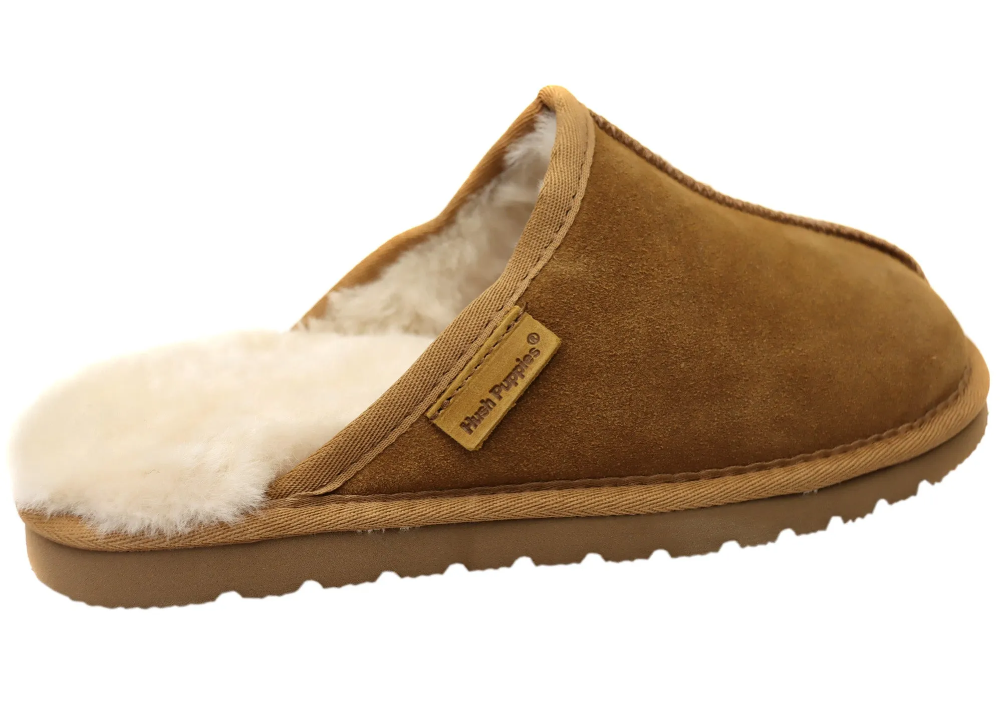 Hush Puppies Loch Chaussons Homme Confortables à Talon Ouvert Chaussures Hush Puppies