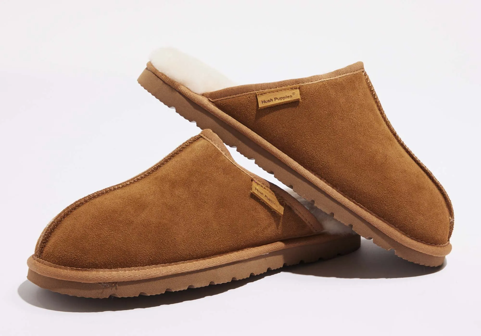 Hush Puppies Loch Chaussons Homme Confortables à Talon Ouvert Chaussures Hush Puppies