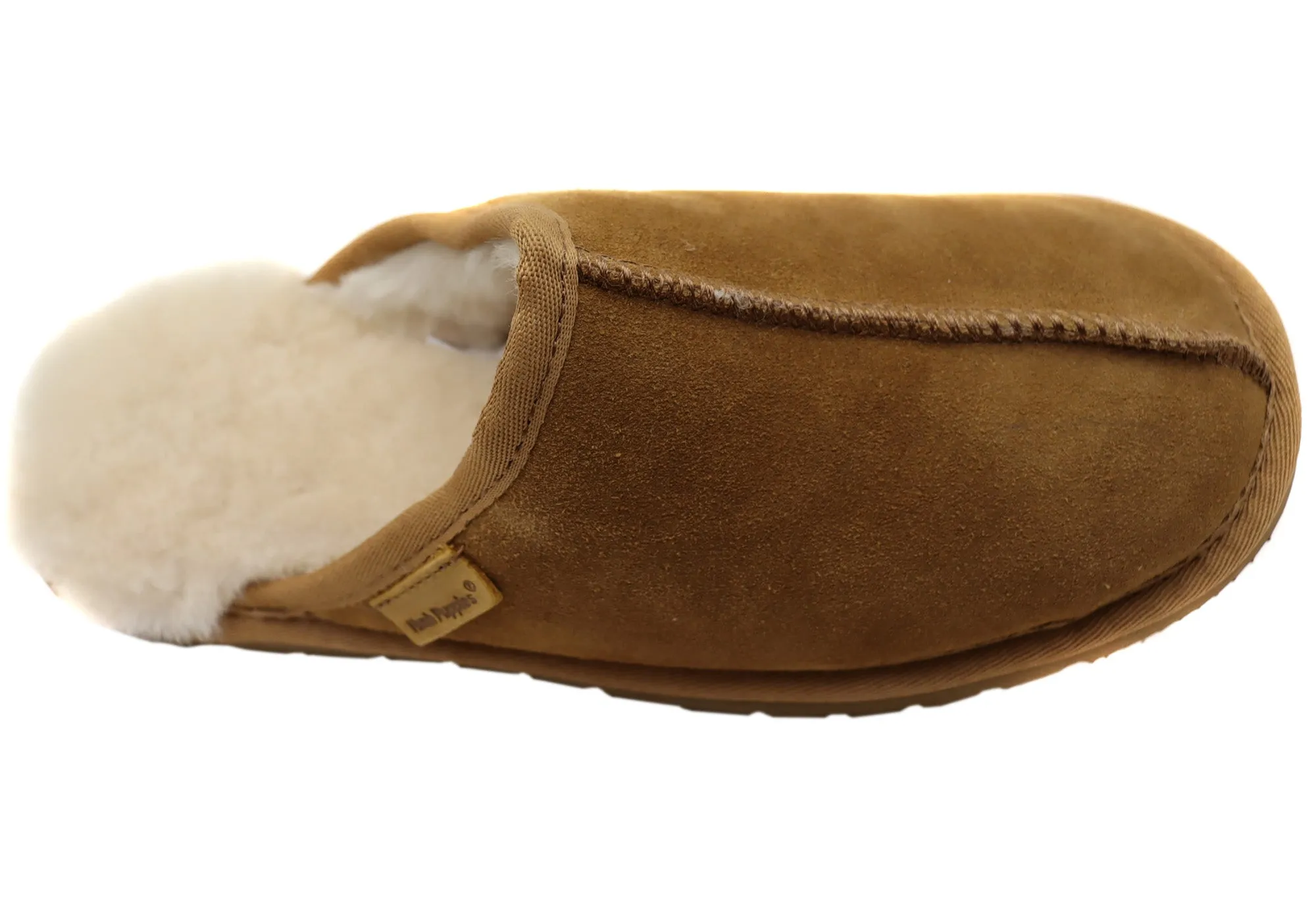 Hush Puppies Loch Chaussons Homme Confortables à Talon Ouvert Chaussures Hush Puppies