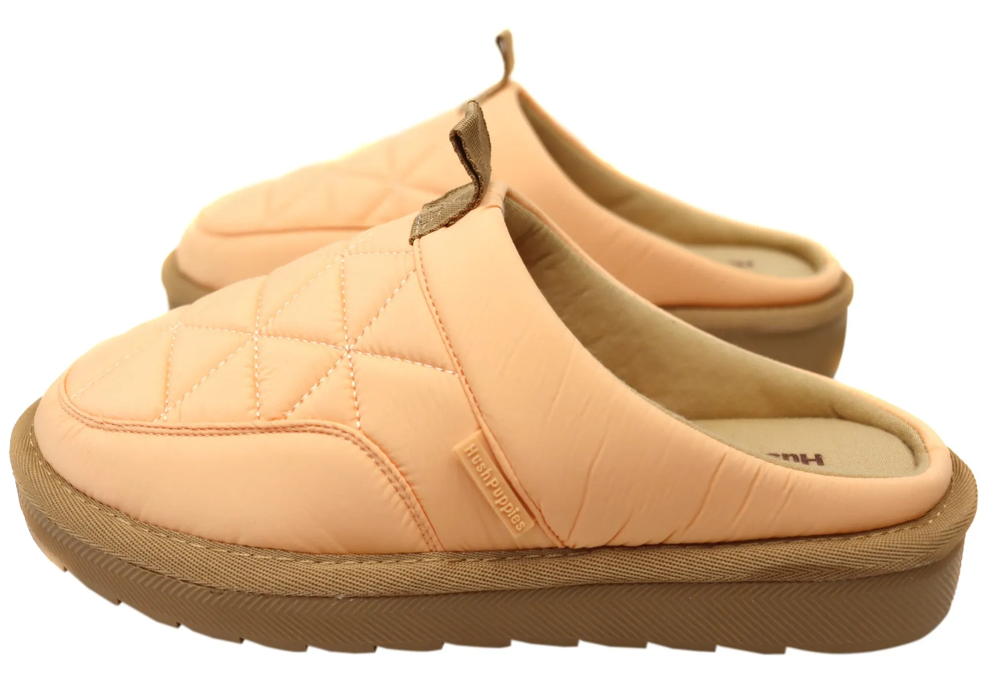 Hush Puppies Puffstar Chaussons Femme Confortables à Dos Ouvert Chaussures Hush Puppies
