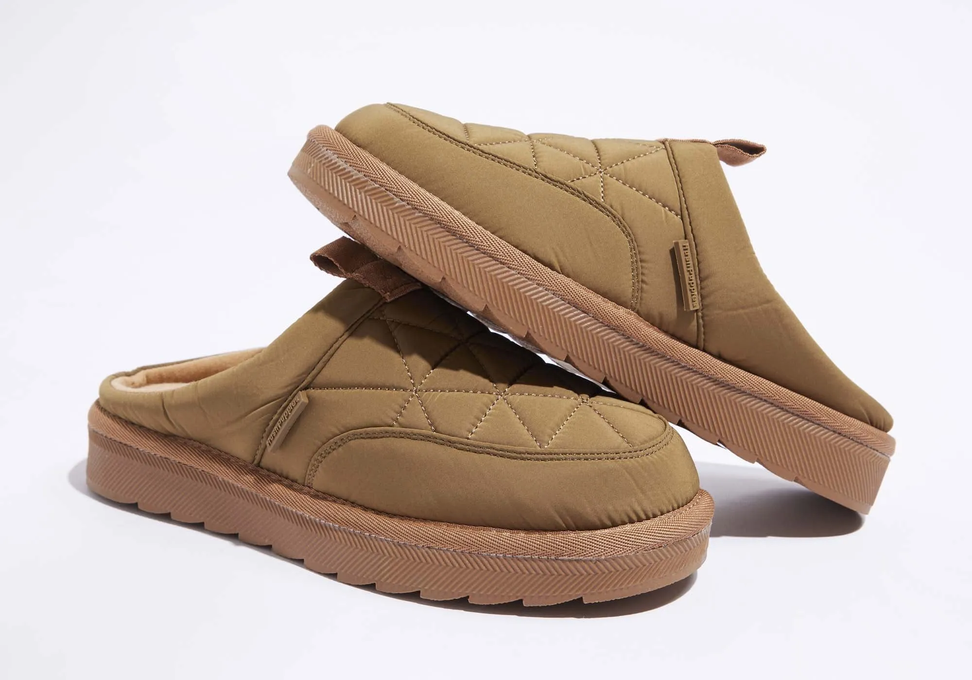 Hush Puppies Puffstar Chaussons Femme Confortables à Dos Ouvert Chaussures Hush Puppies