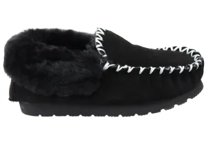 Hush Puppies Shaggy Mens Comfortable Moccasin Slippers Hush Puppies Shoes