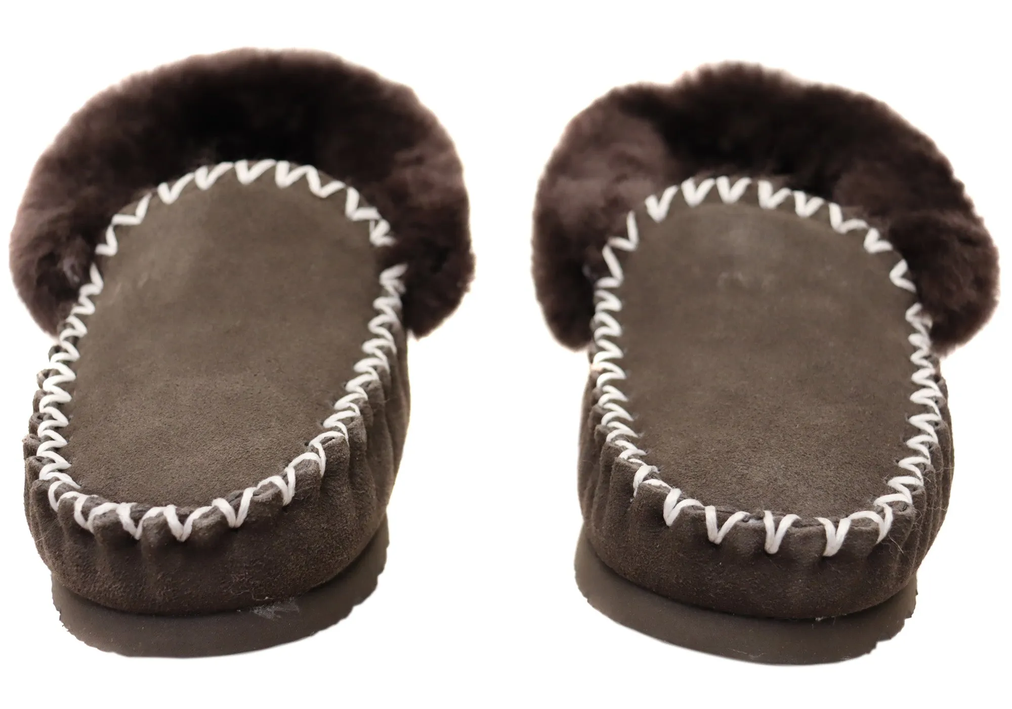 Hush Puppies Chaussons Mocassins Confortables pour Homme à Poils Longs Hush Puppies