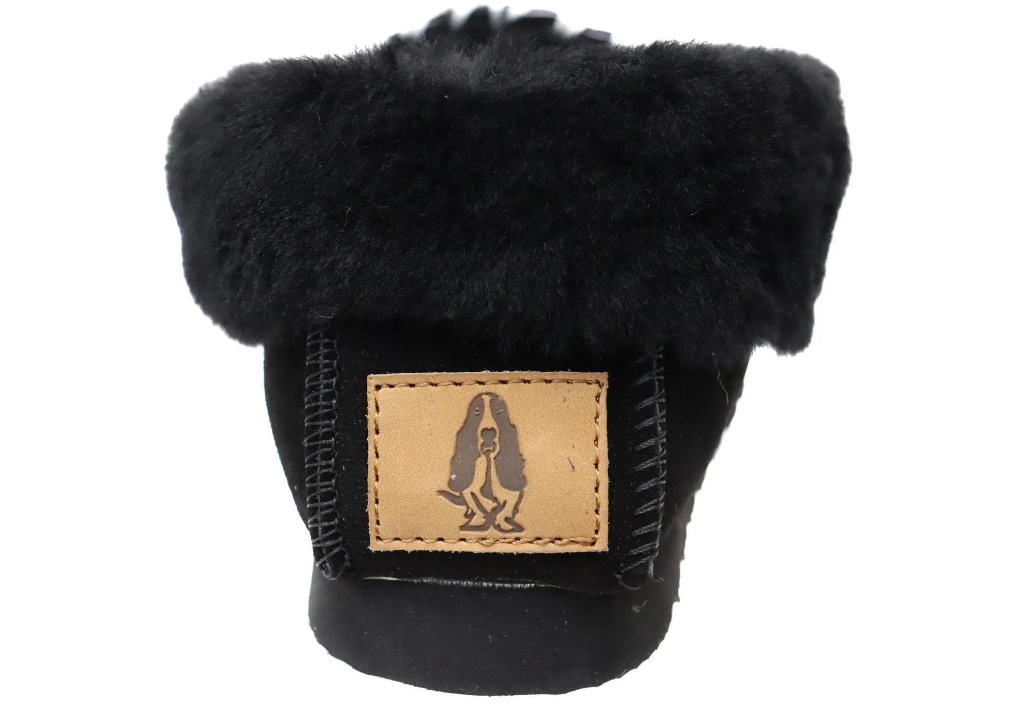 Hush Puppies Chaussons Mocassins Confortables pour Homme à Poils Longs Hush Puppies