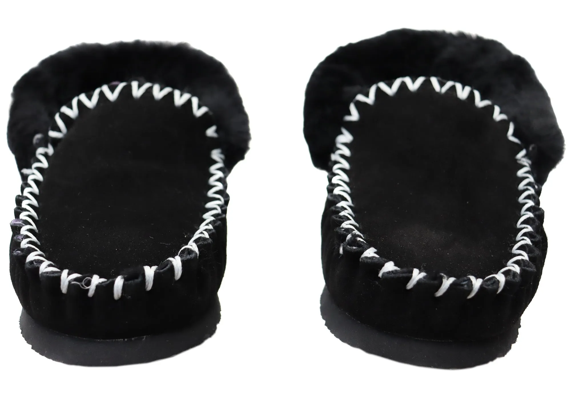 Hush Puppies Chaussons Mocassins Confortables pour Homme à Poils Longs Hush Puppies