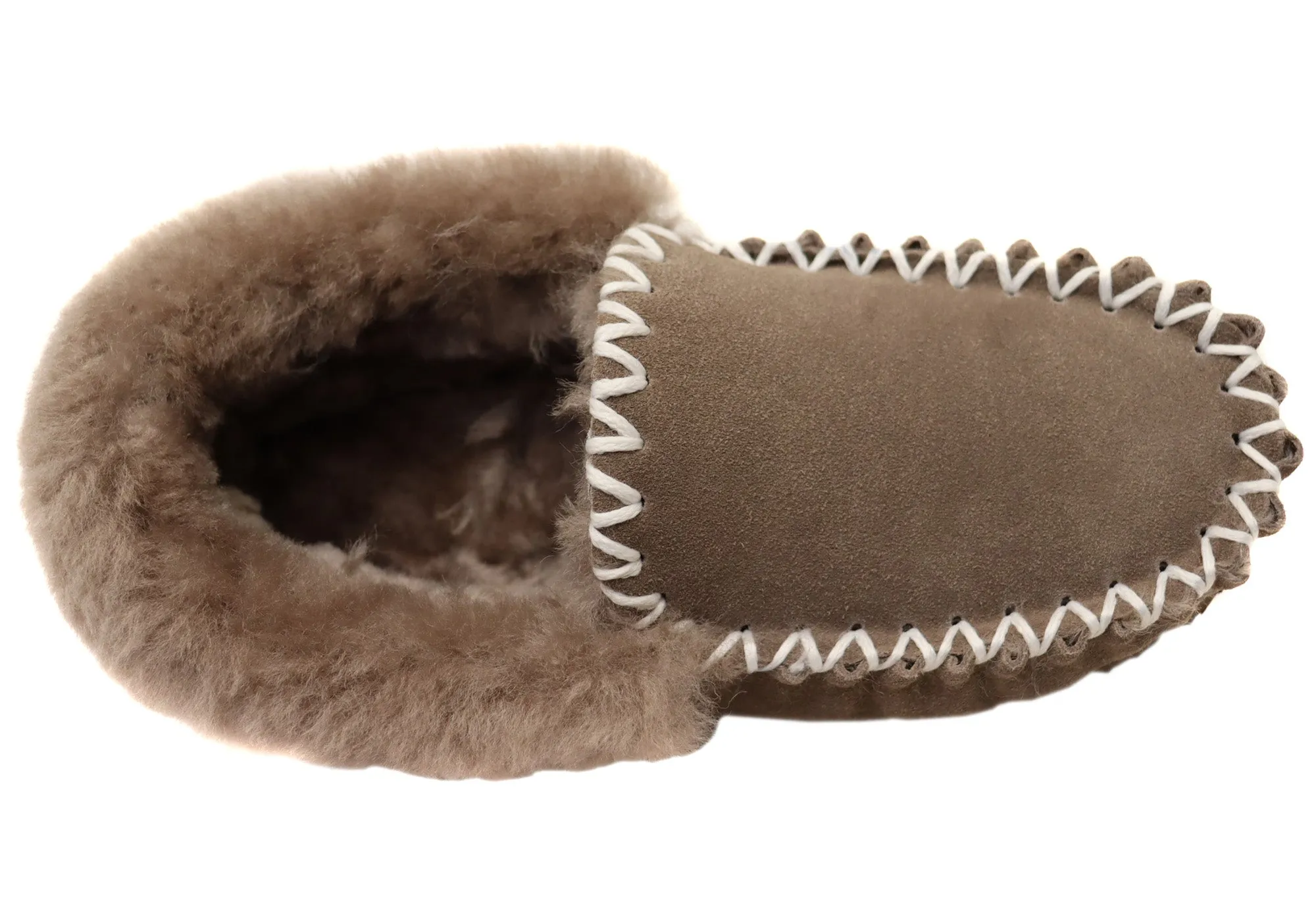 Hush Puppies Chaussons Mocassins Confortables pour Femmes à Poils Longs Hush Puppies