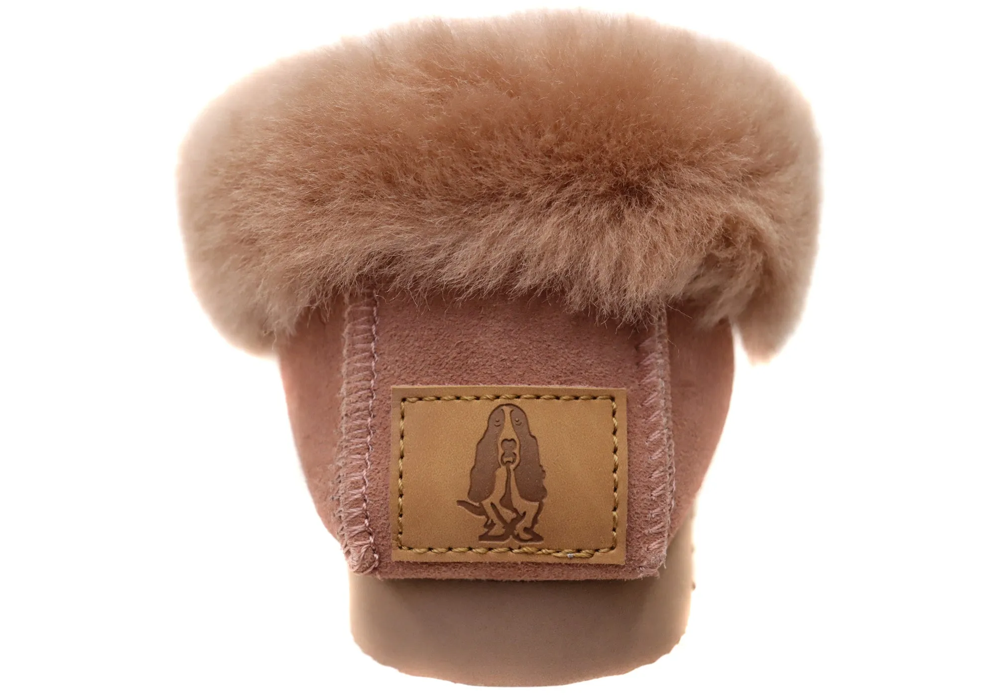 Hush Puppies Chaussons Mocassins Confortables pour Femmes à Poils Longs Hush Puppies