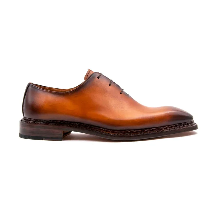 Jason Sr Chaussures à Lacets Wholecut - Caramel