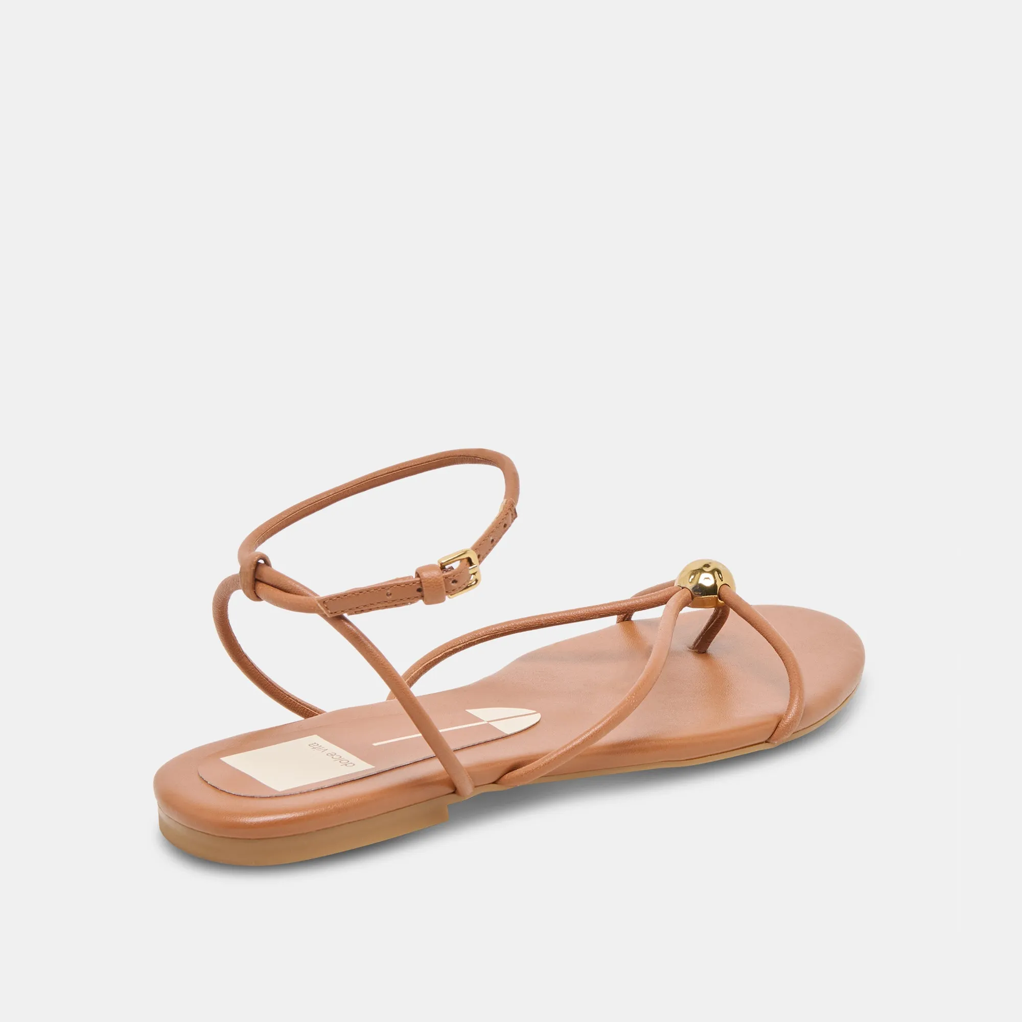 SANDALES KENLEY EN CUIR SADDLE