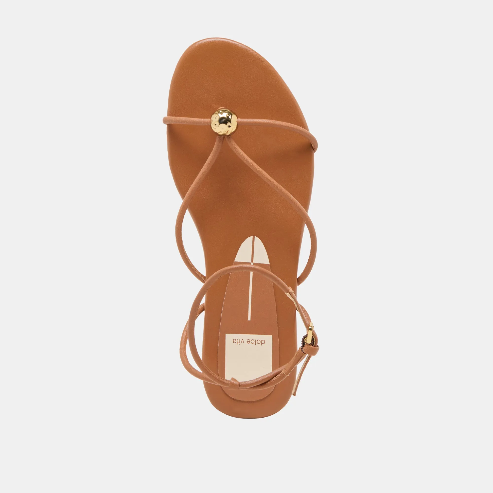 SANDALES KENLEY EN CUIR SADDLE