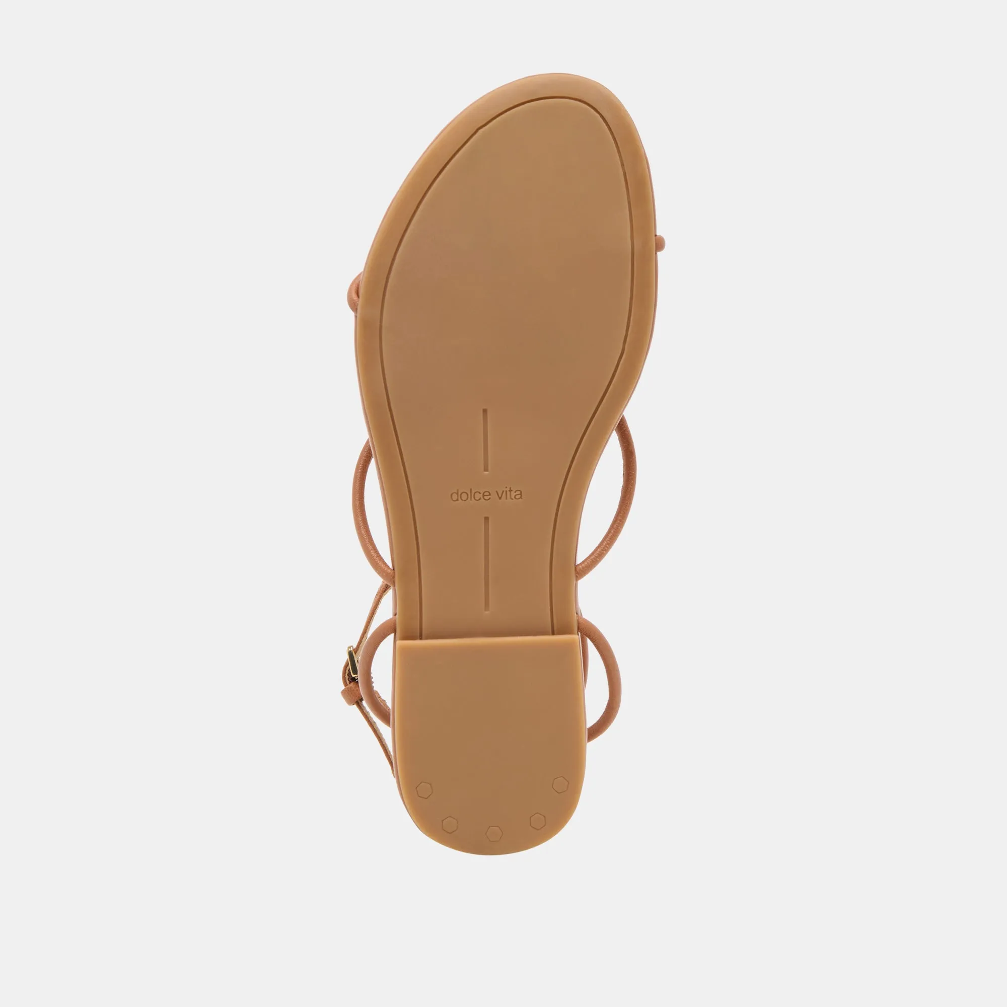 SANDALES KENLEY EN CUIR SADDLE
