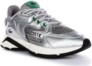 Lacoste L003 Neo In Silver For Women Shoes Lacoste