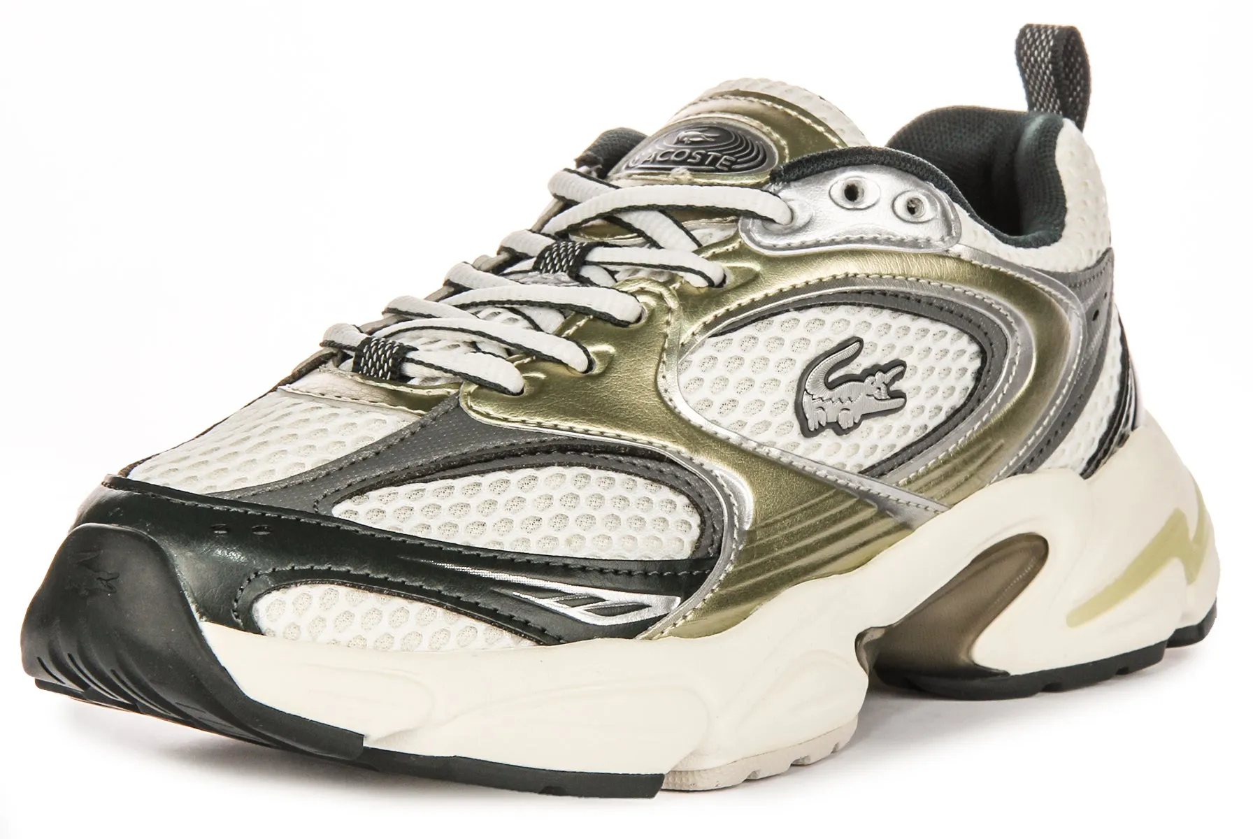 Lacoste Storm 96 2K En Off White Pour Femme Chaussures Lacoste