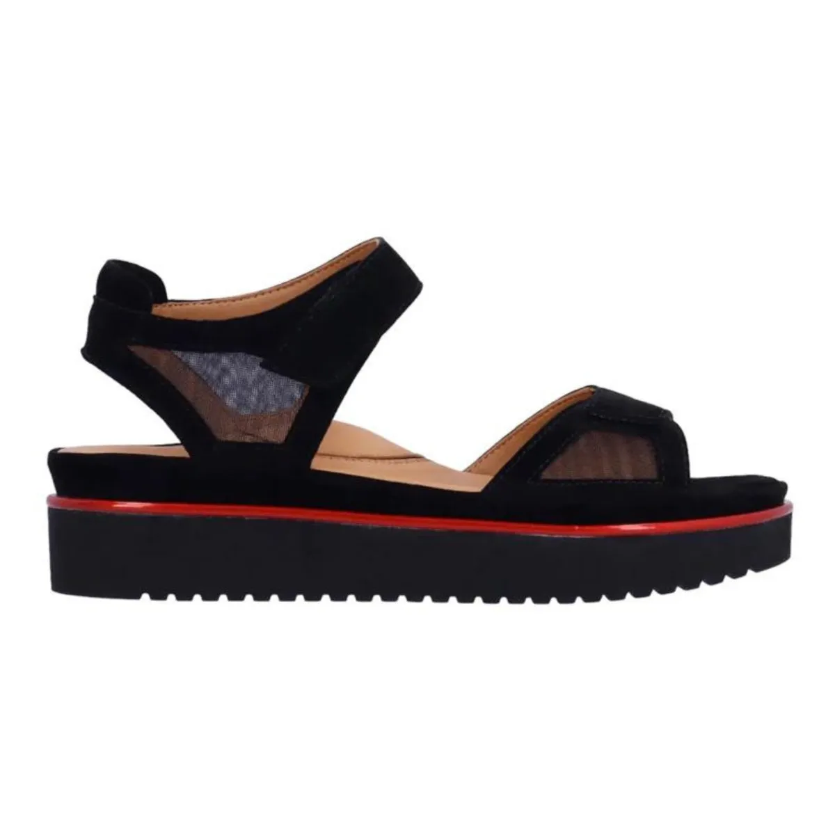 L'Amour Des Pieds Femmes Arna Suède Noir / Maille