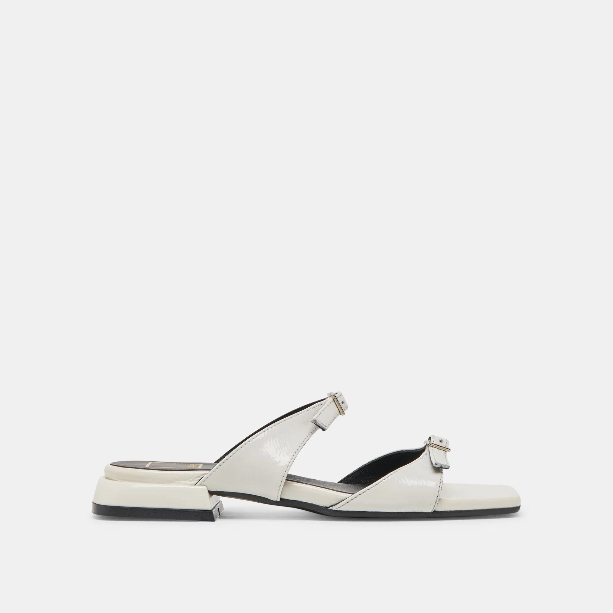 SANDALES LAVERN OFF WHITE PATINÉ FROISSÉ