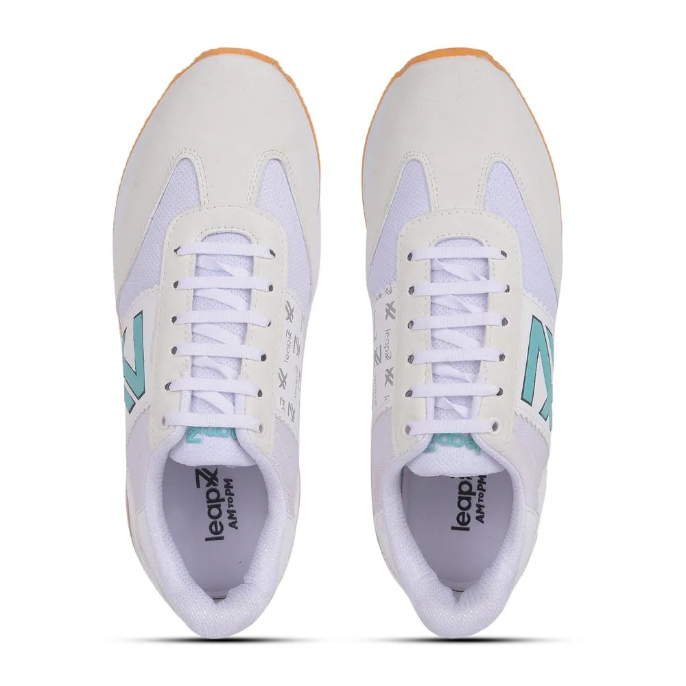 Baskets décontractées Liberty Leap7x à lacets blancs pour hommes BACKAM-1E