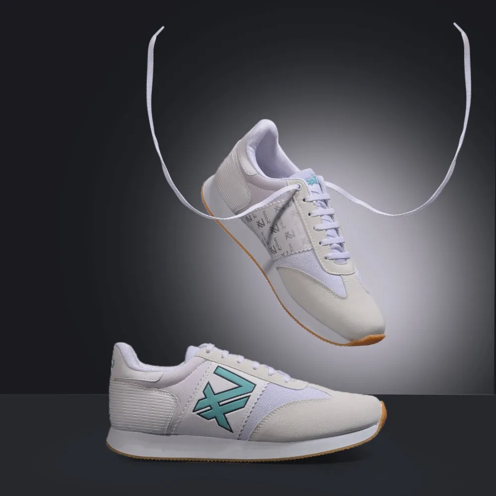 Baskets décontractées Liberty Leap7x à lacets blancs pour hommes BACKAM-1E